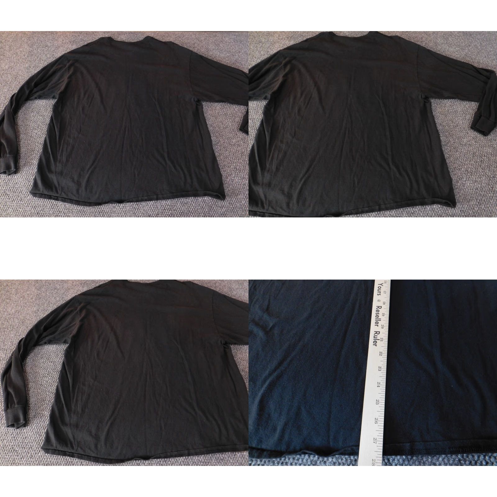 NASA Nasa Mens Shirt 2XL Black Long Sleeve Logo Graphic Space Aero Shirt Mens XXL Black Logo Space Aero Size US XXL / EU 58 / 5 - 8 Thumbnail