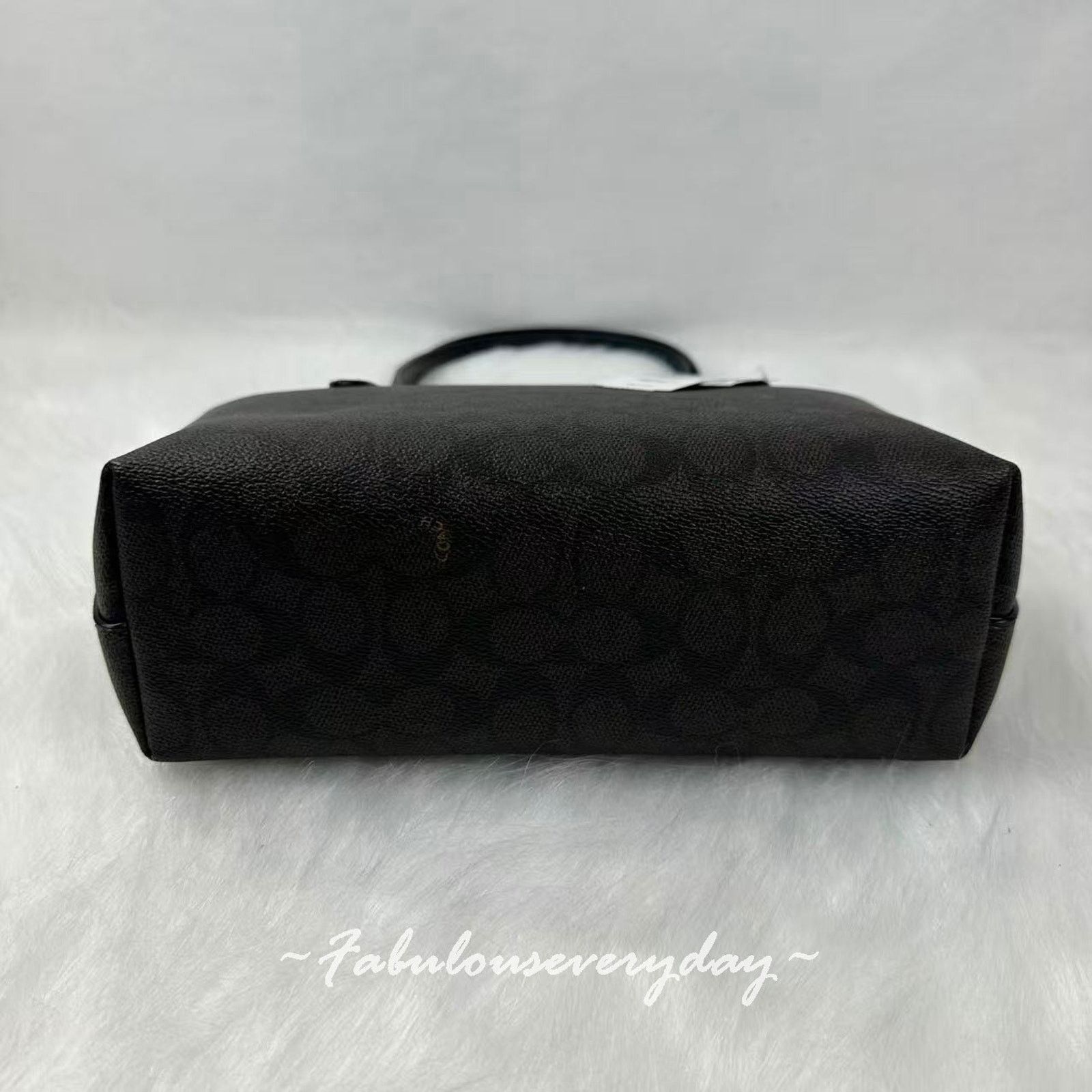 Coach Coach Fiona Zip Tote Signature Canvas/Gold/Walnut/Black Size ONE SIZE - 6 Thumbnail