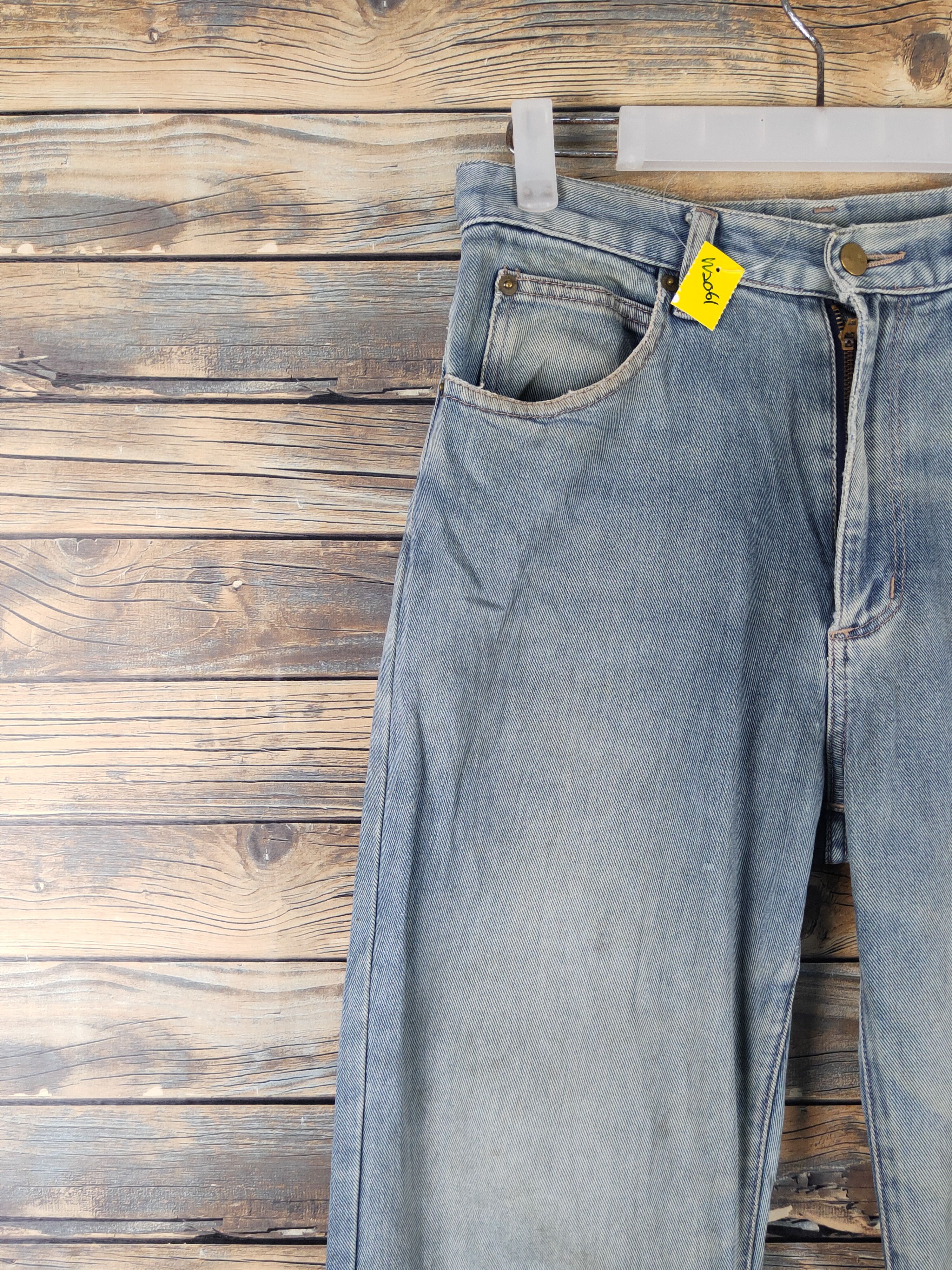 Vintage Wrangler vintage Faded Distressed Ripped denim Jeans #W2061 Size US 30 / EU 46 - 3 Thumbnail