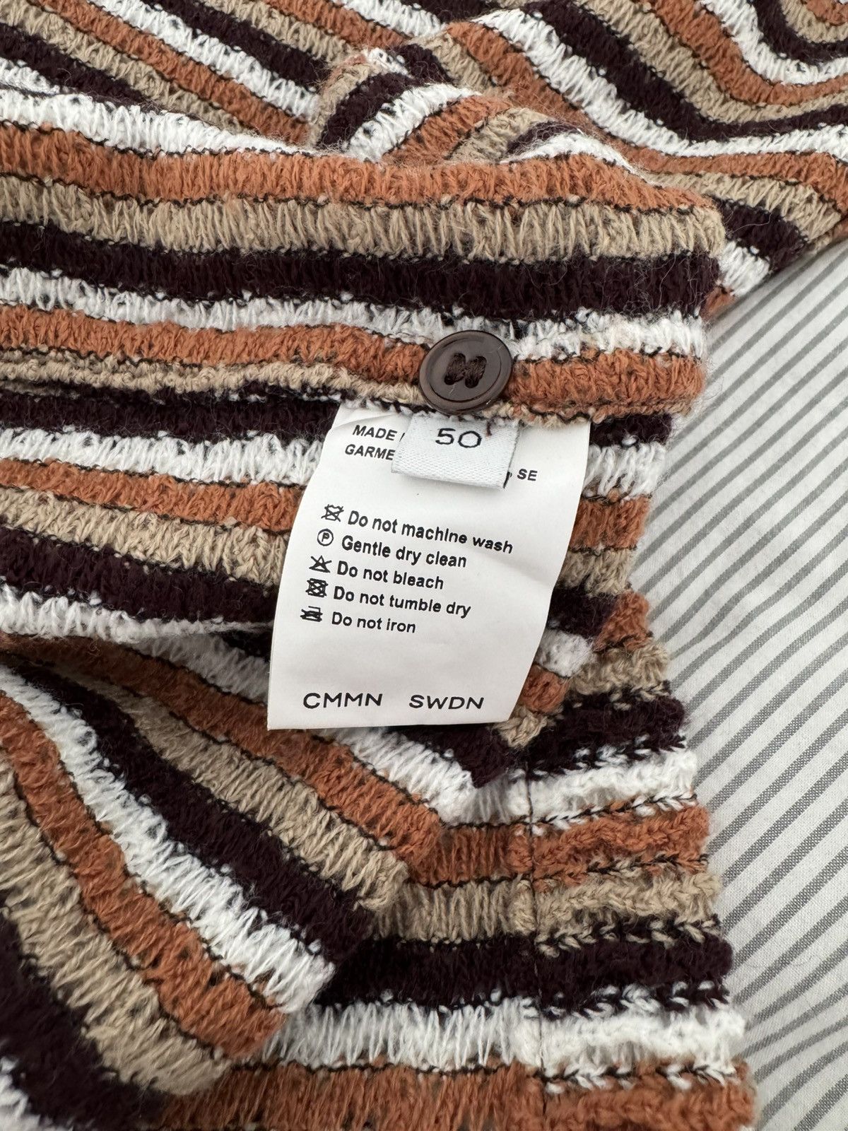 CMMN SWDN Brown Ture Shirt Size US M / EU 48-50 / 2 - 4 Thumbnail