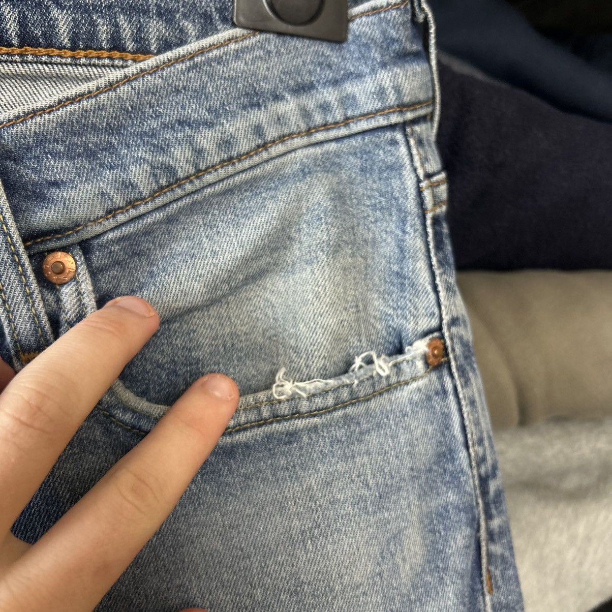 Levi's Vintage Clothing Vintage Levis 512 Blue Streetwear denim USA jeans Size US 32 / EU 48 - 10 Thumbnail