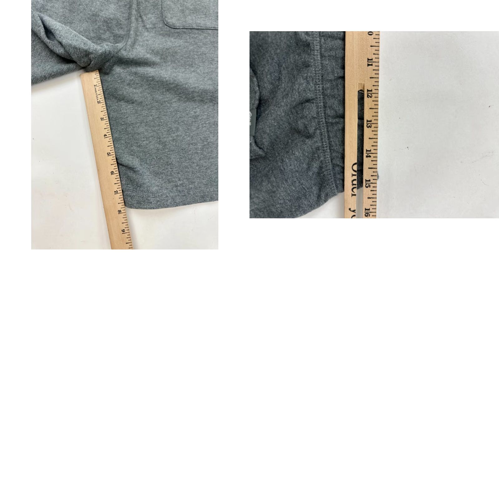 Eddie Bauer Eddie Bauer Sleep Shorts Mens M Gray Solid Drawstring Waist Lightweight Cotton Blend Size US 31 - 8 Thumbnail