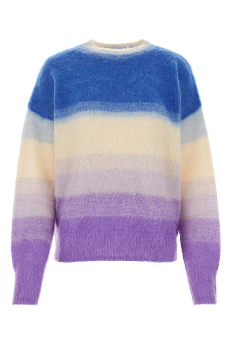 Isabel Marant Etoile Multicolor Mohair Blend Oversize Drussell Sweater ...