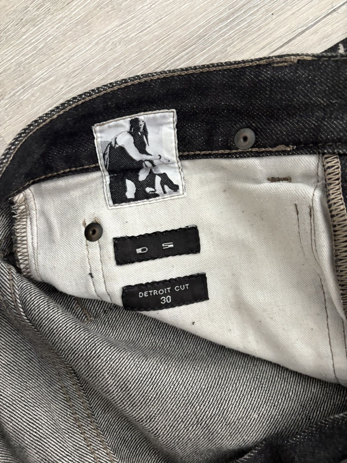 Rick Owens Rick Owens Vomit Detroits Size US 30 / EU 46 - 4 Thumbnail