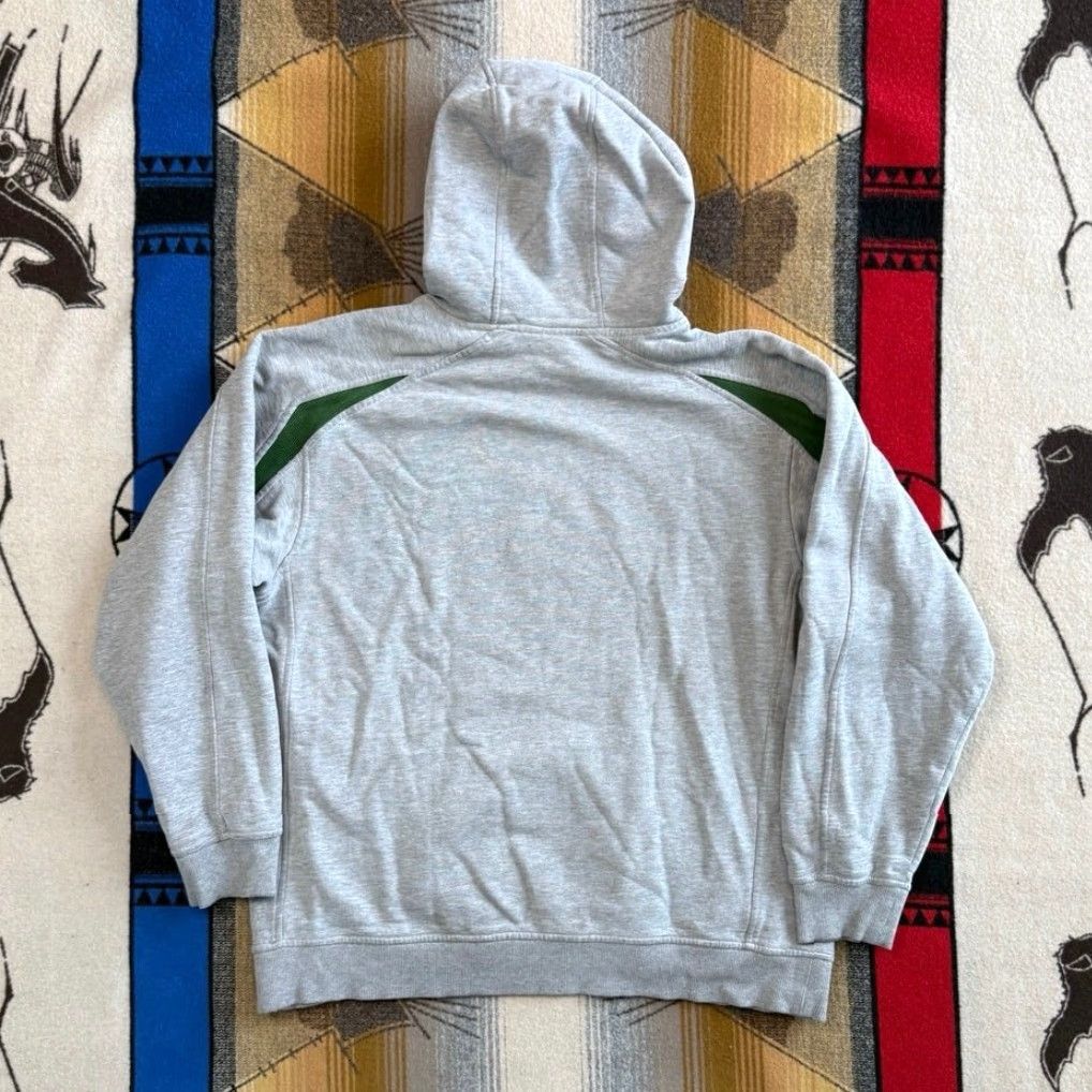 Nike VINTAGE Nike Michigan State Spartans Center Swoosh Hoodie Sweatshirt M Gray Men Pullover Long Sleeve Drawstring 90s Y2K College University Sports Size US M / EU 48-50 / 2 - 7 Thumbnail
