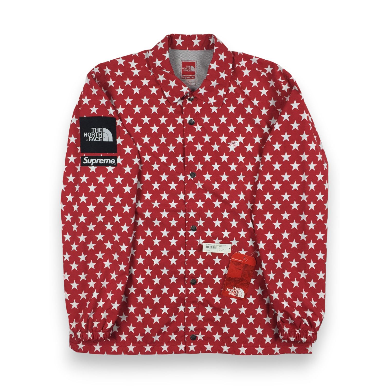 Supreme 2015 Supreme x The North Face Packable Red Stars Coach Size US L / EU 52-54 / 3 - 1 Thumbnail