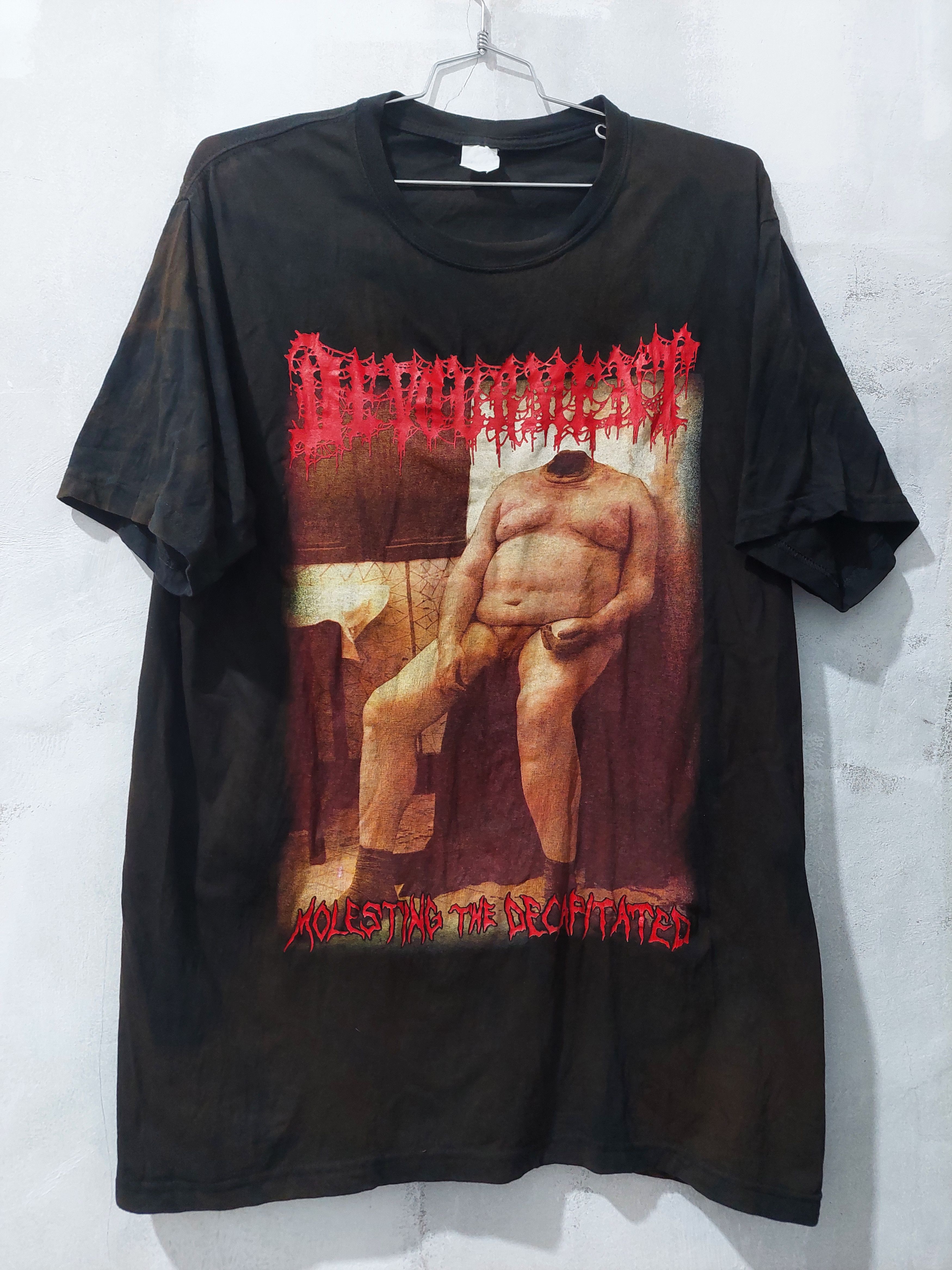 image of Archival Clothing x Band Tees Devourment - Molesting The Decapitated in Black, Men's (Size XL)