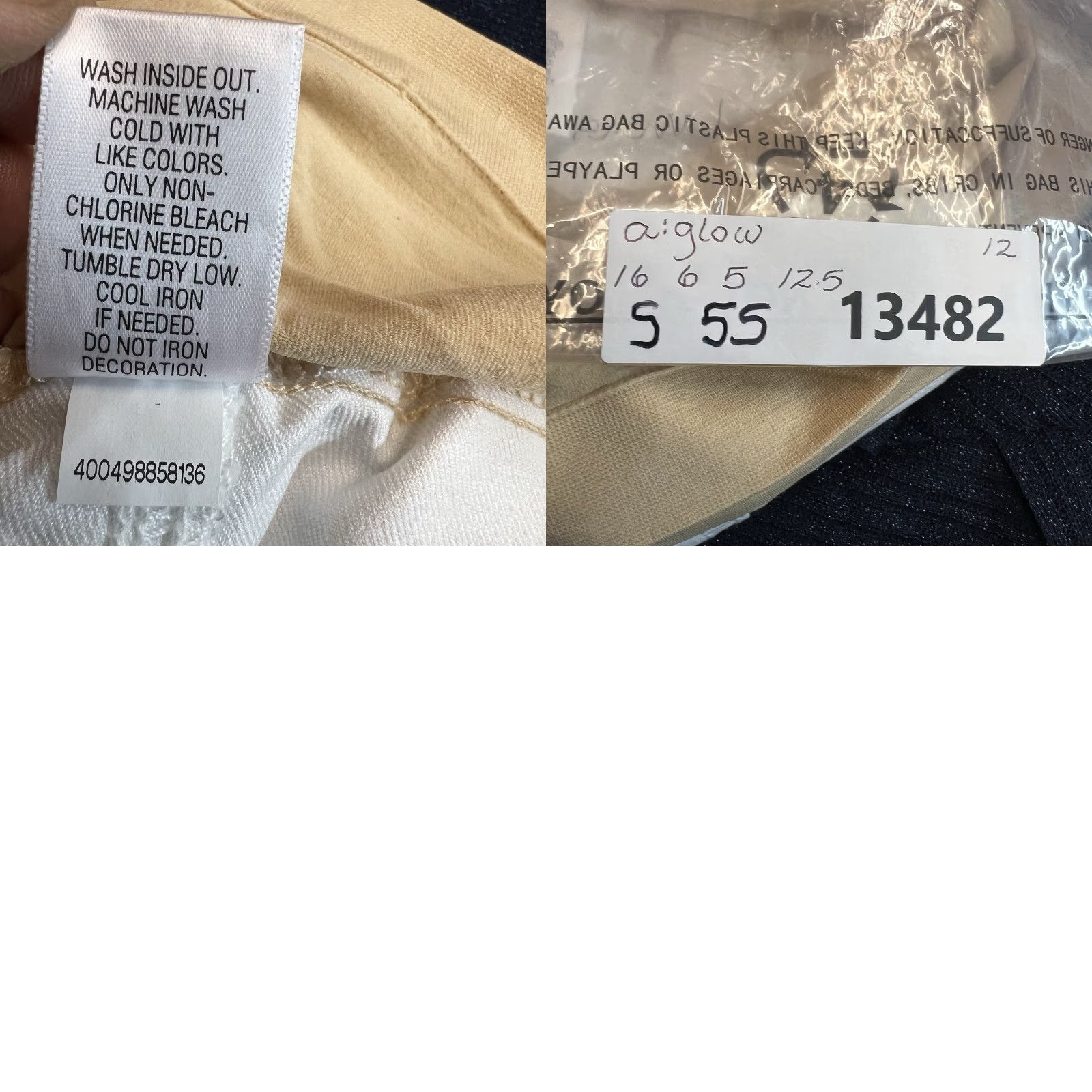 Bell a:glow Maternity Boyfriend Shorts Adult Women White Denim 12 32x5 High Rise Stretch 5-Pocket NWT Size 34" / US 12 / IT 48 - 8 Thumbnail