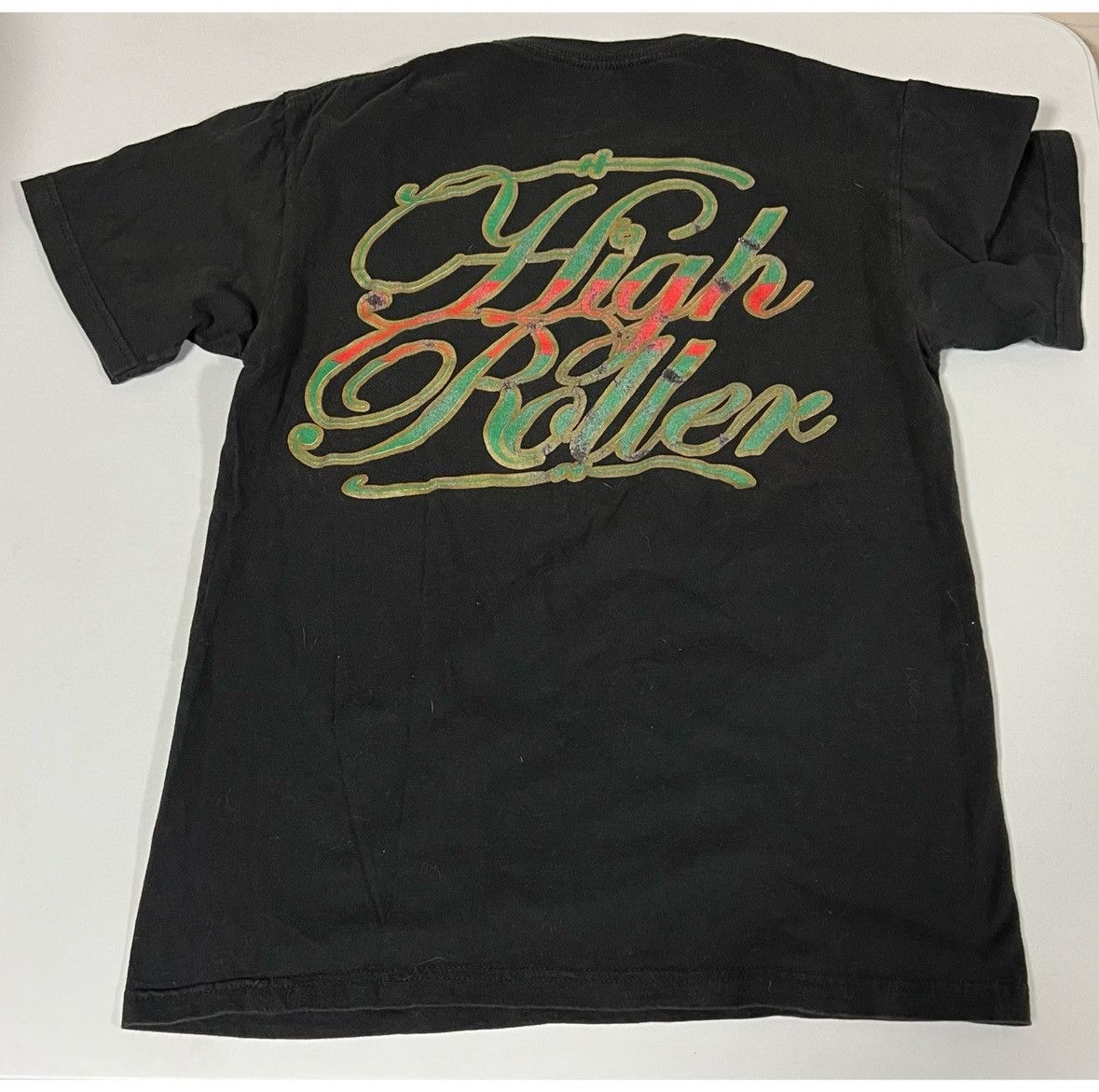 Band Tees TMLS Black ‘High Roller’ Graphic T-Shirt Top Tee Size S ♥️✨ Size US S / EU 44-46 / 1 - 3 Thumbnail