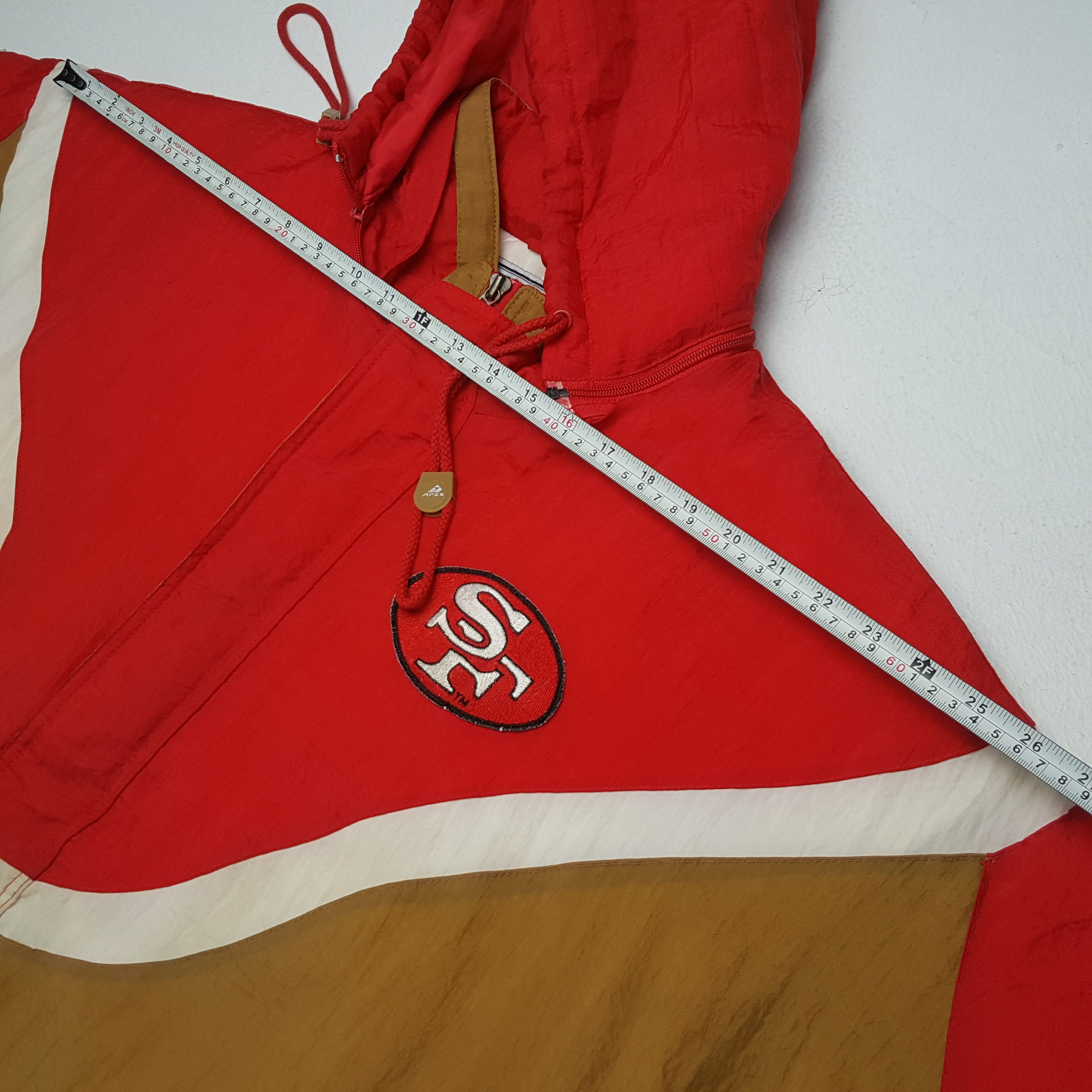 NFL × Vintage NFL SAN FRANCISCO 49ERS American Football Team Jacket Size US XXL / EU 58 / 5 - 5 Thumbnail