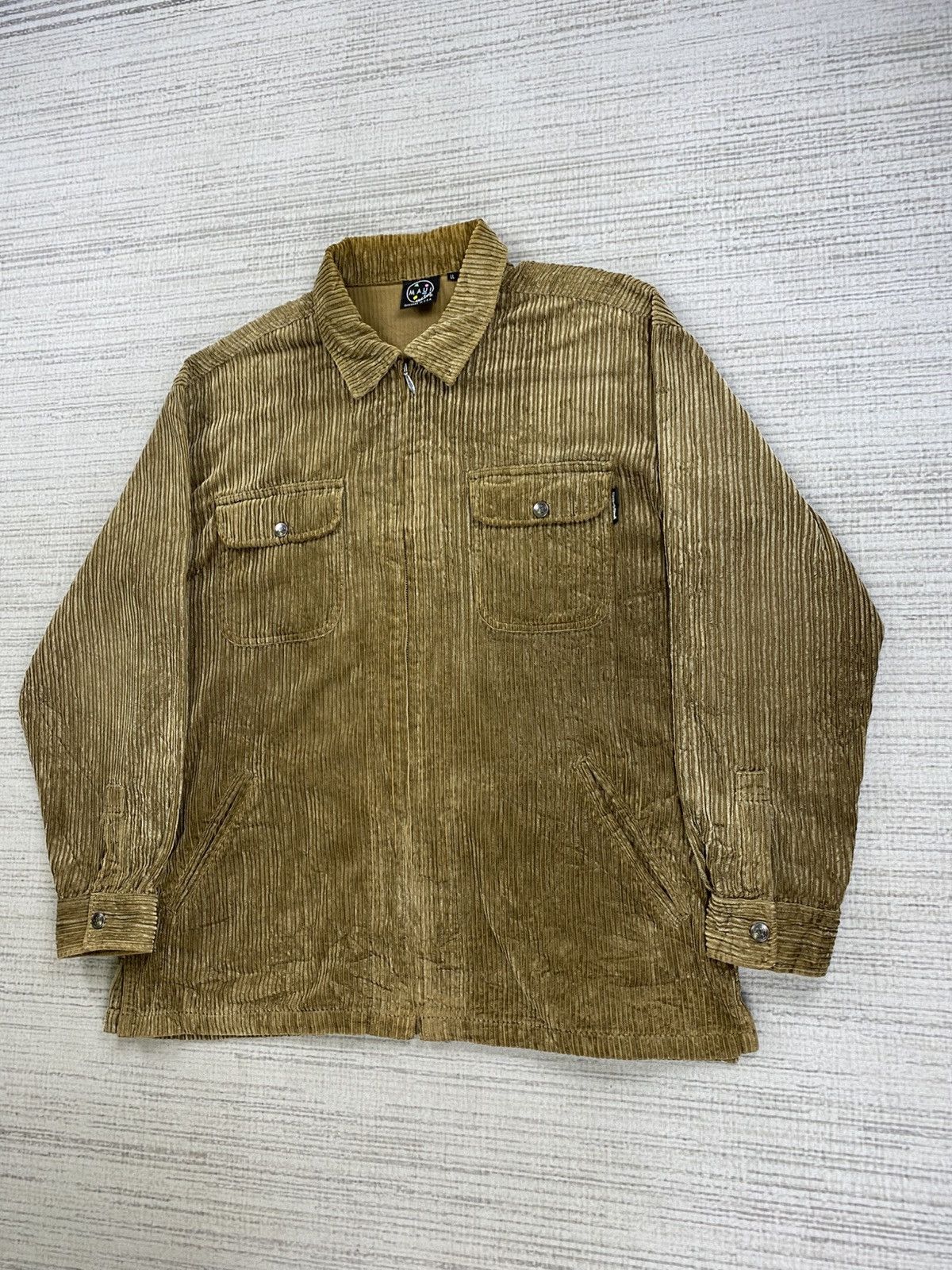 Maui and Sons × Vintage Vintage 90s Maui & Sons Made In Usa Corduroy Jacket Size US L / EU 52-54 / 3 - 4 Thumbnail