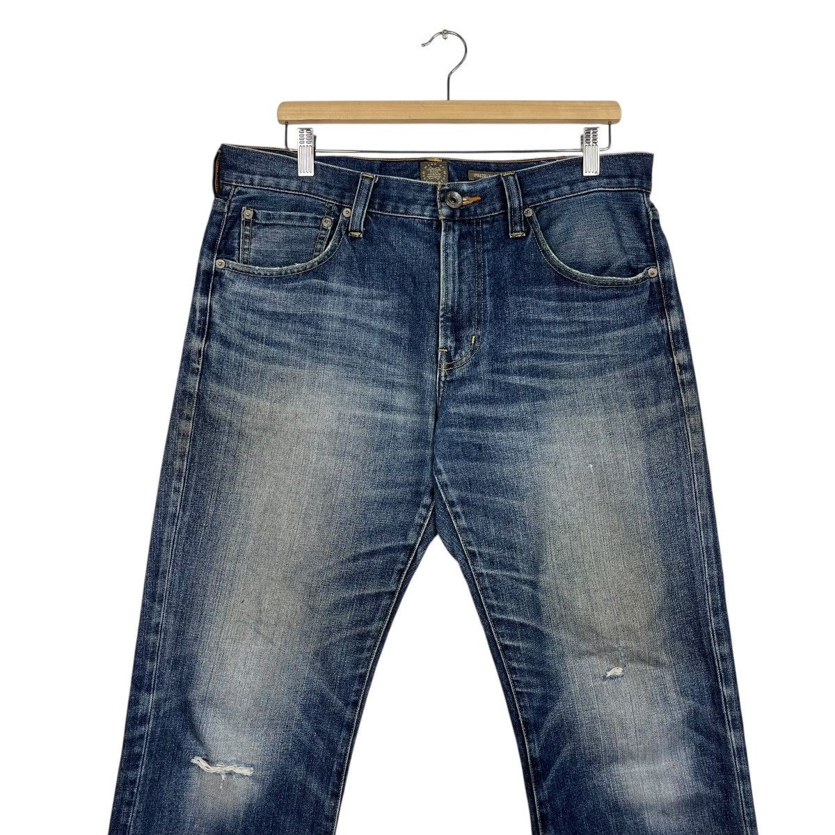 Kaihara Denim Vintage Kaihara Denim Back Number Denim Jeans Size US 34 / EU 50 - 3 Thumbnail