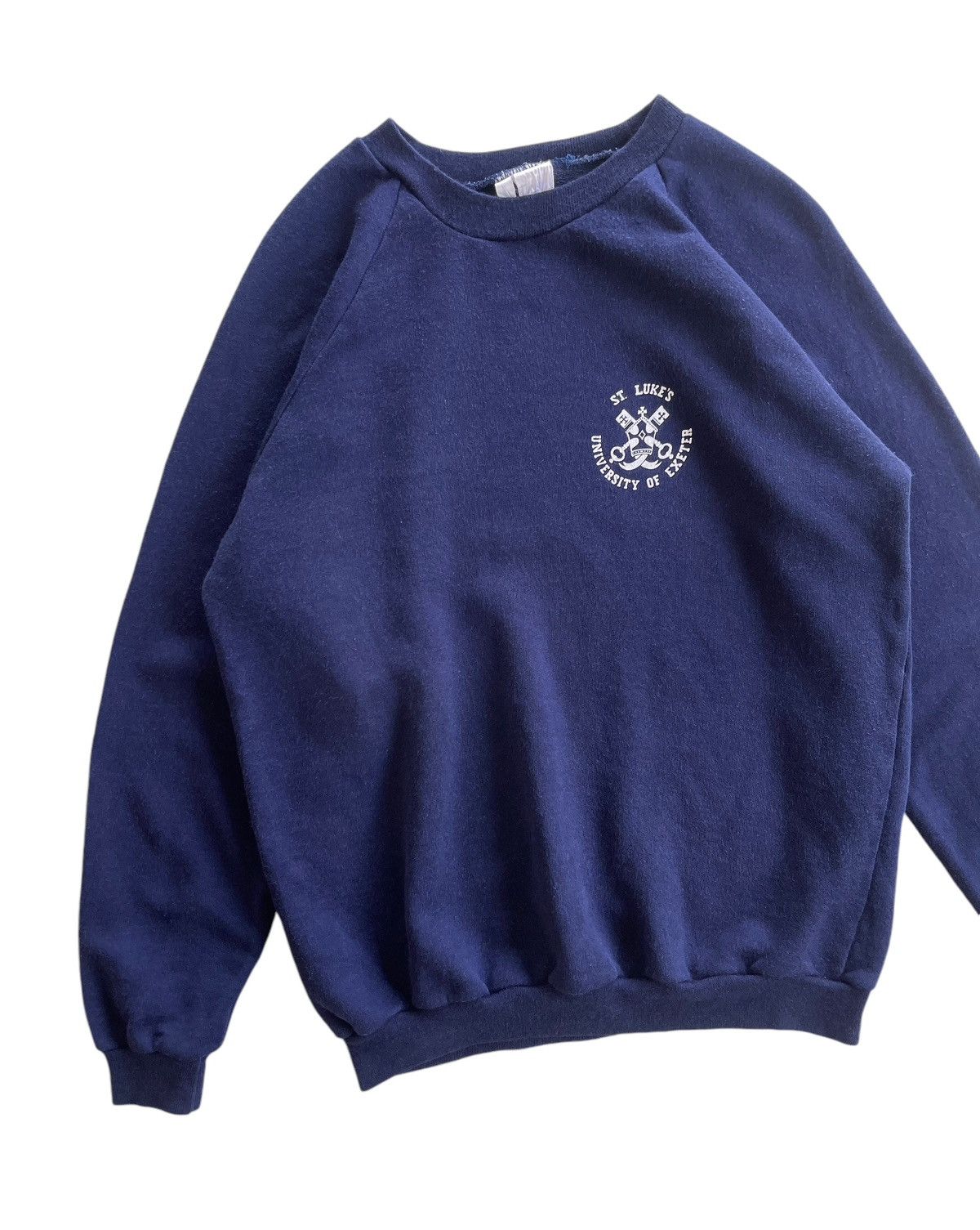 Vintage Vintage 80s University Of Exeter Sweater Size US L / EU 52-54 / 3 - 5 Thumbnail