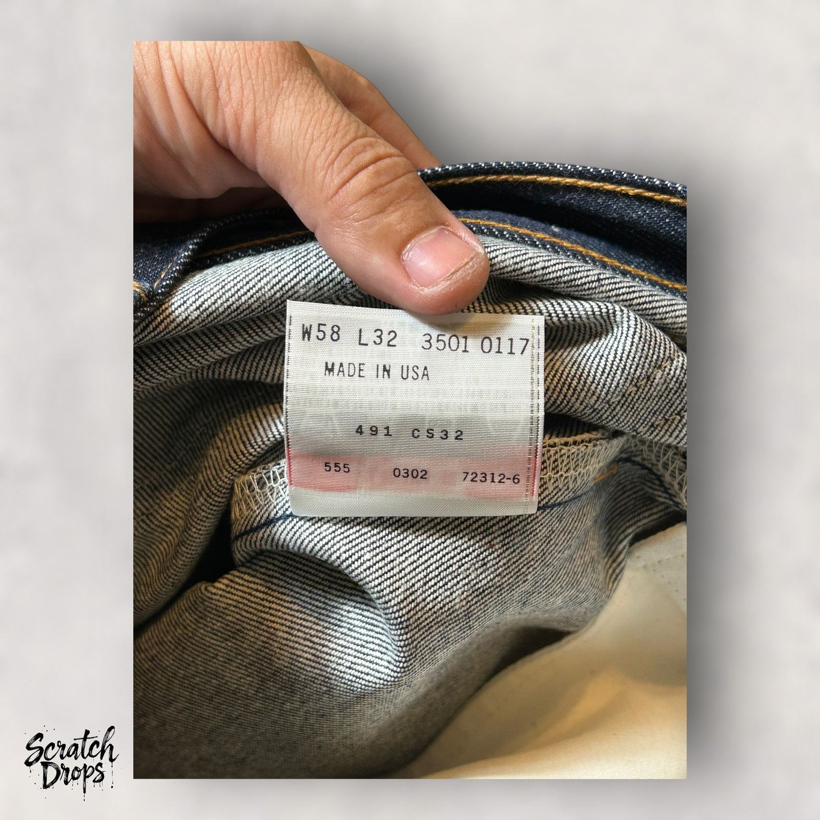 Levi's Vintage Levi’s 501xx Shrink-to-Fit Jeans USA W58 L34 501 NWT Size US 42 / EU 58 - 2 Thumbnail