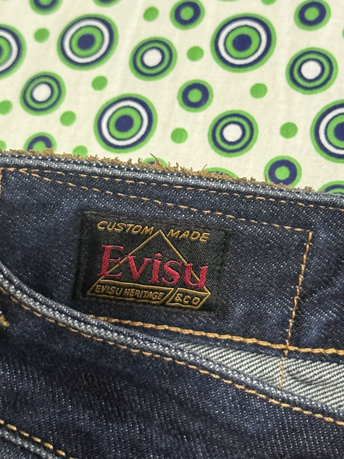 Evisu Evisu demon embroidered daicock Size US 28 / EU 44 - 15 Thumbnail