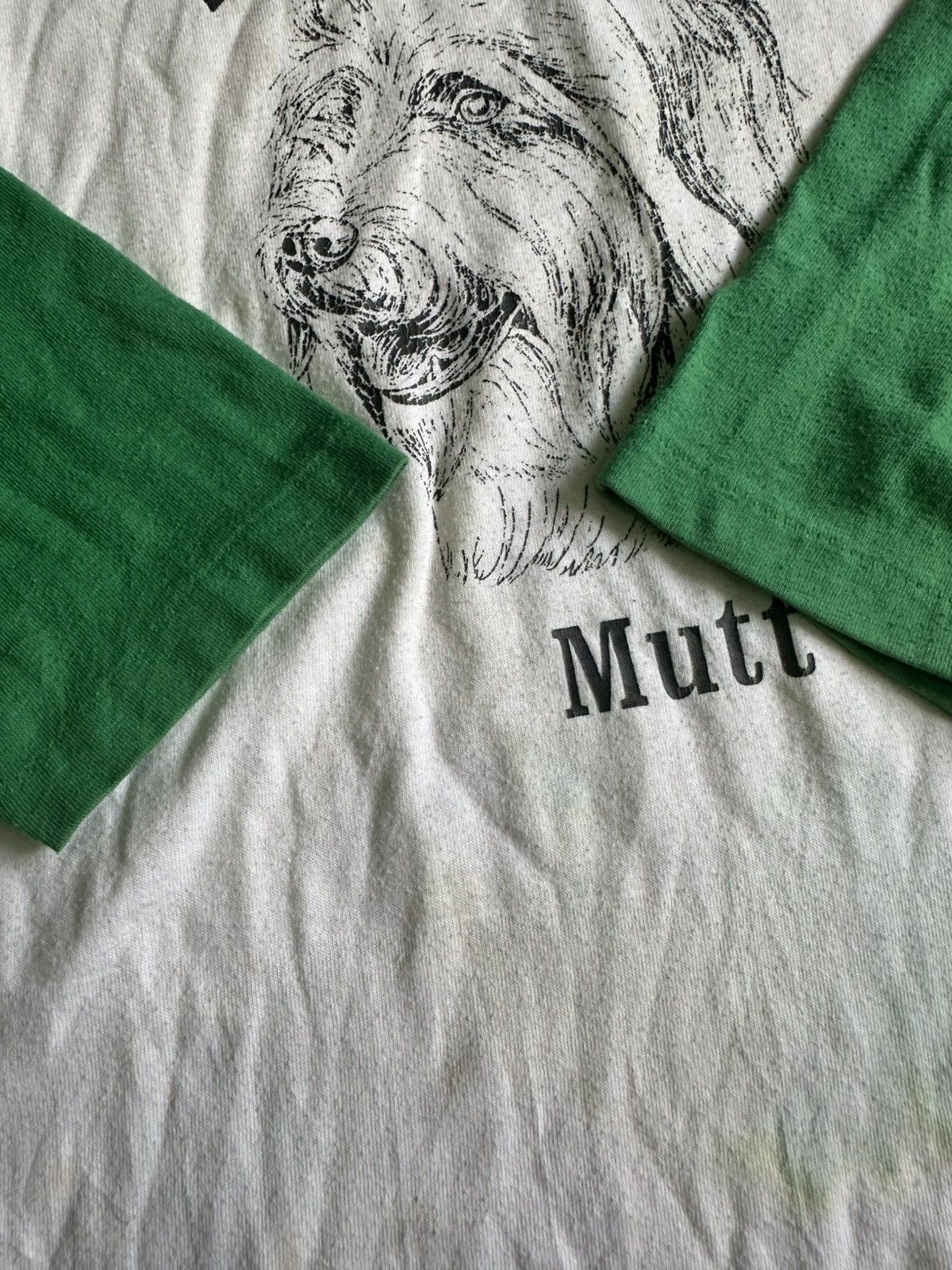 Other Vintage 80s Raglan Mutt Dog Size US M / EU 48-50 / 2 - 3 Thumbnail