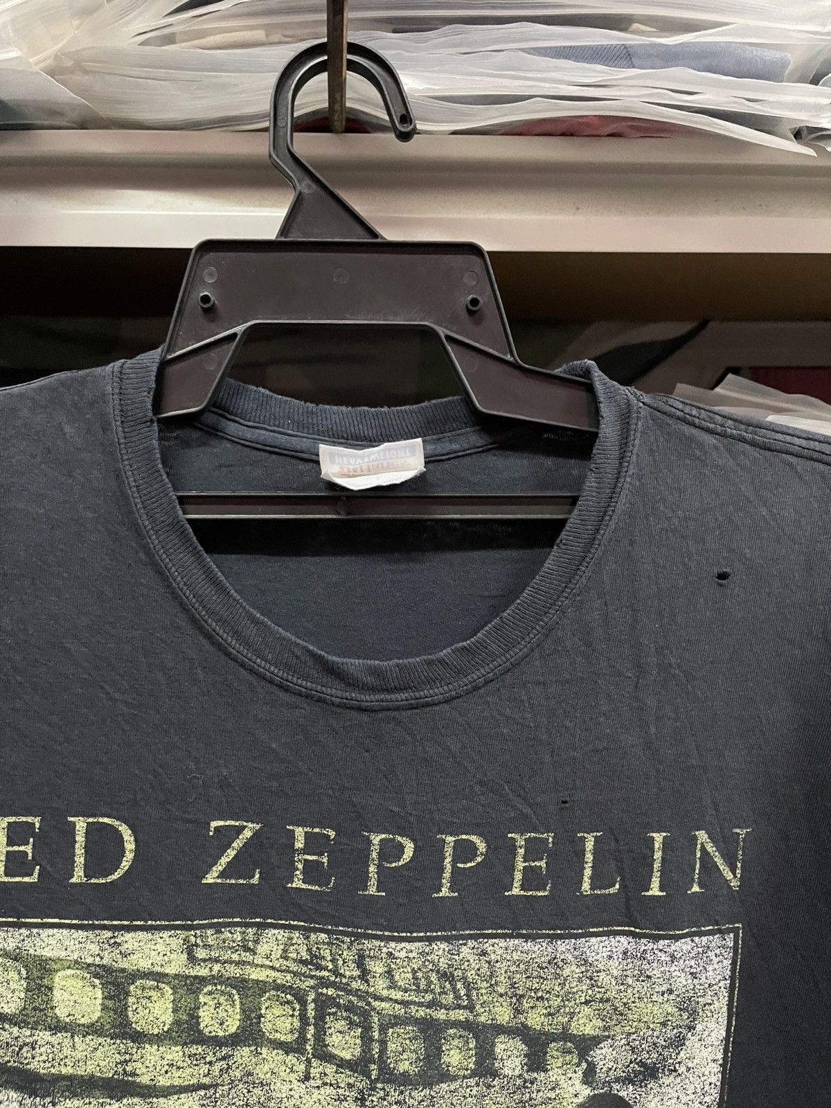 Band Tees Vintage Y2K Distressed Led Zeppelin🔥🔥🔥 Size US L / EU 52-54 / 3 - 3 Thumbnail