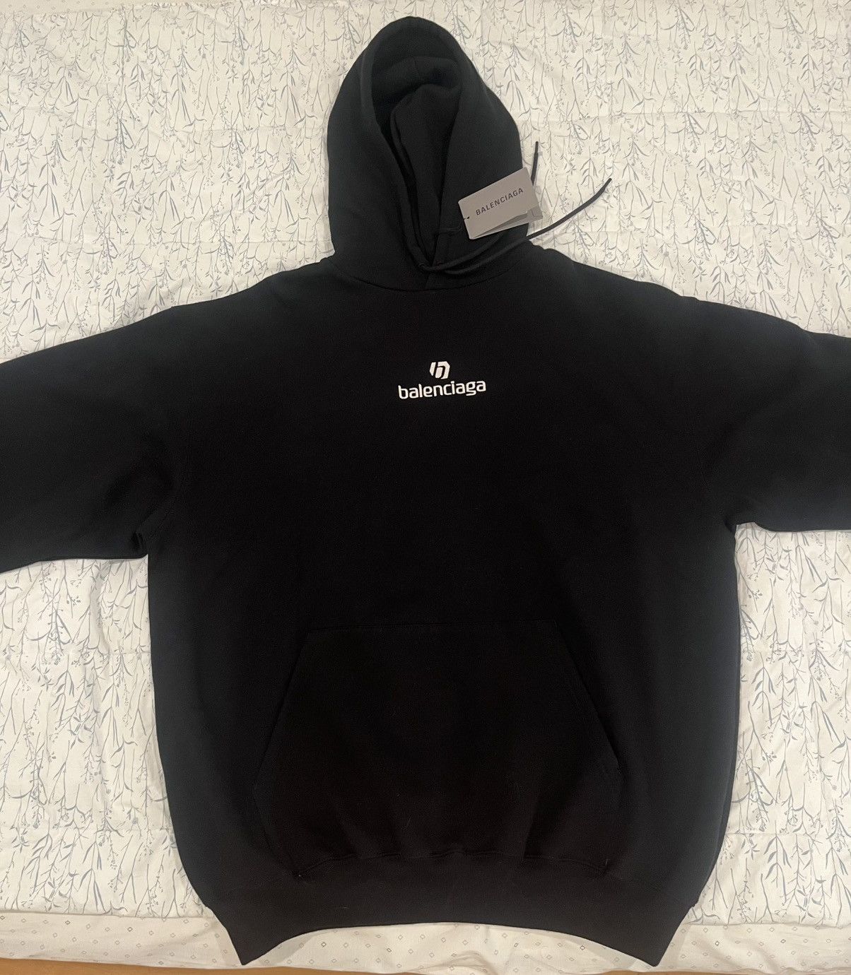 Balenciaga Balenciaga Black Sweatshirt Size US S / EU 44-46 / 1 - 1 Thumbnail
