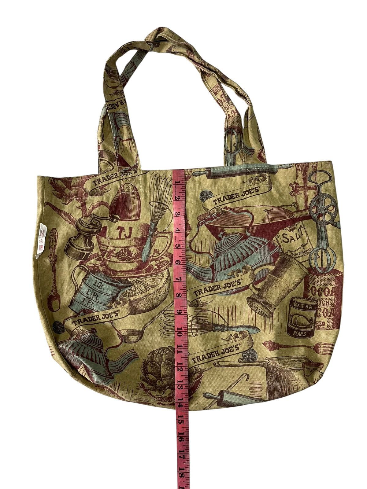Beauty Beast Trader Joe’s Tote Bag Made in USA Size ONE SIZE - 8 Thumbnail