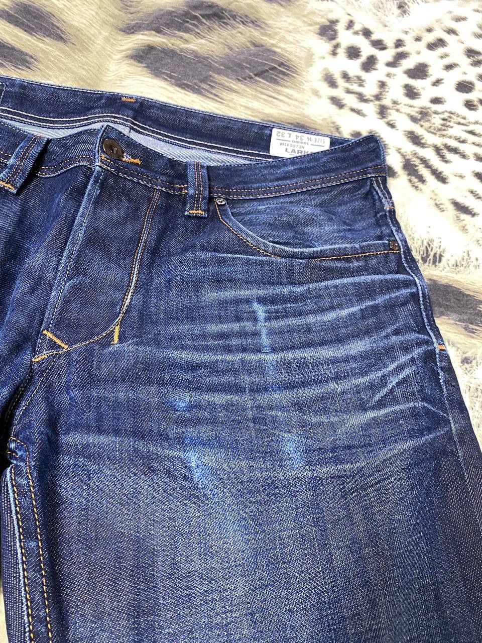 Diesel DIESEL🔥THRASHED DISTRESSED DENIM SWEATPANTS Size US 34 / EU 50 - 8 Thumbnail