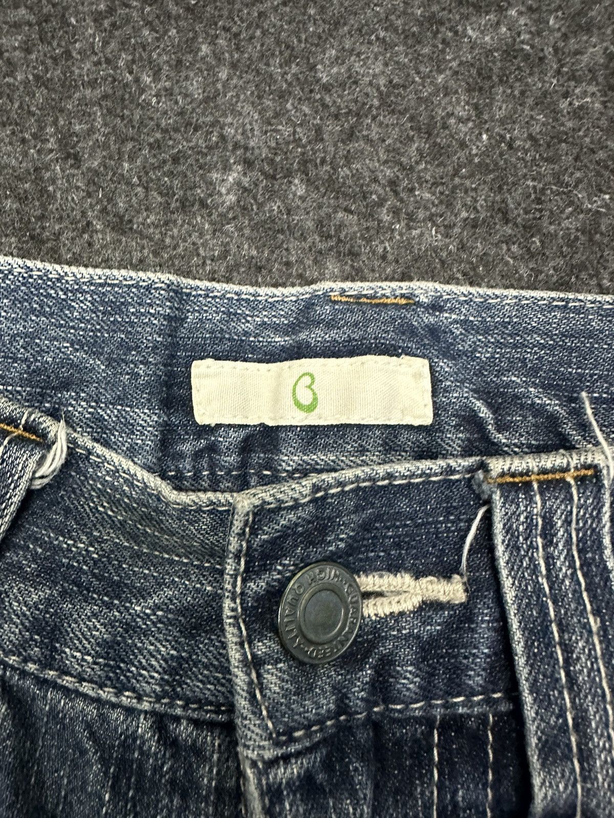 Beauty Beast × Japan Blue × Japanese Brand Japanese Carpenter Denim Pant F59 Size US 32 / EU 48 - 8 Thumbnail