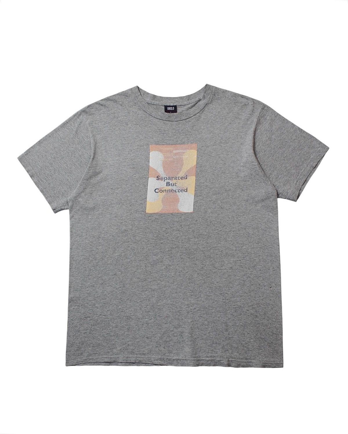 Uniqlo × Vintage 1990S UNIQLO SEPARATED BUT CONNECTED TEE Size US L / EU 52-54 / 3 - 1 Thumbnail
