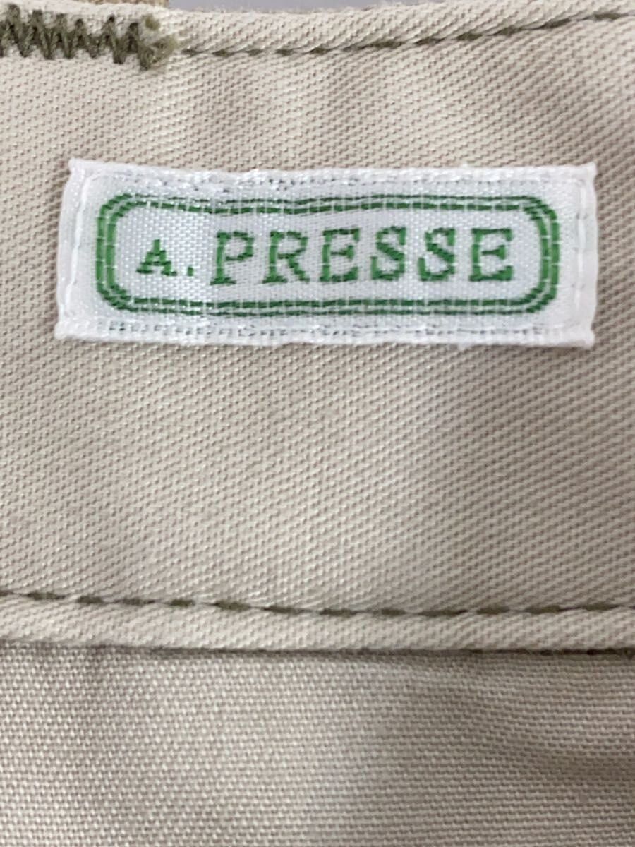 A.PRESSE Green Cotton Straight Pants Motorcycle Trousers Size US 30 / EU 46 - 4 Thumbnail