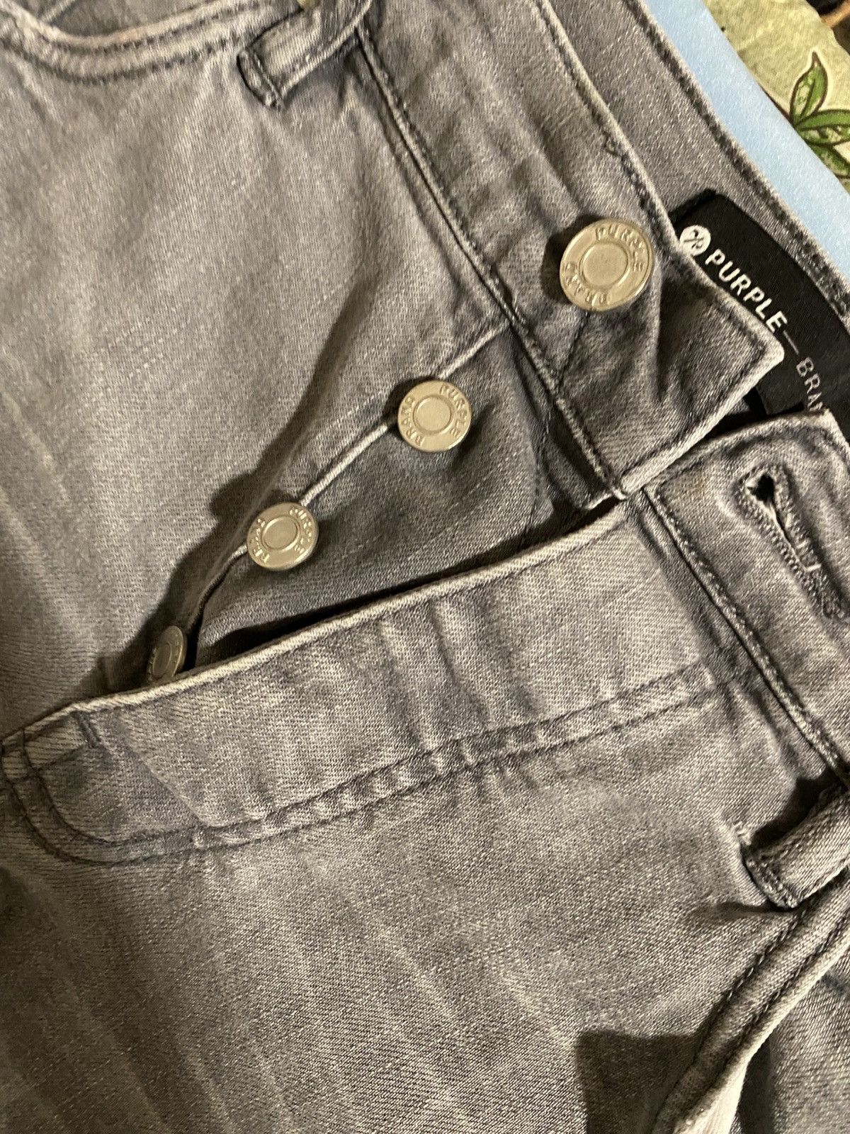 Purple Brand Grey Purple Brand Jeans Size US 30 / EU 46 - 1 Thumbnail