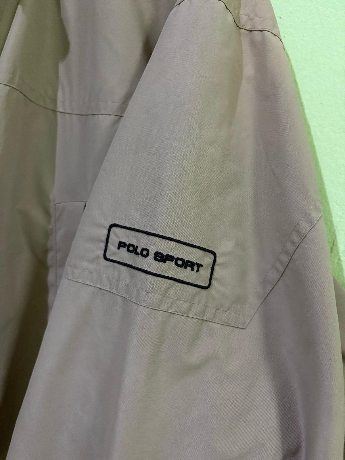 Polo Ralph Lauren × Vintage Vintage Polo Sport Ralph Lauren Light Jacket With Hooded Size US L / EU 52-54 / 3 - 12 Thumbnail