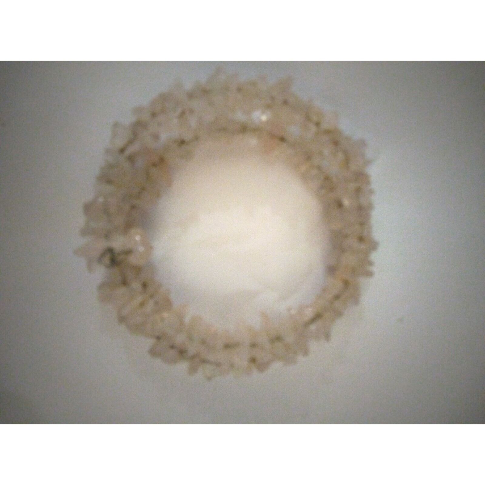 Other Pink Chip Memory Wire Bracelet Size ONE SIZE - 2 Thumbnail