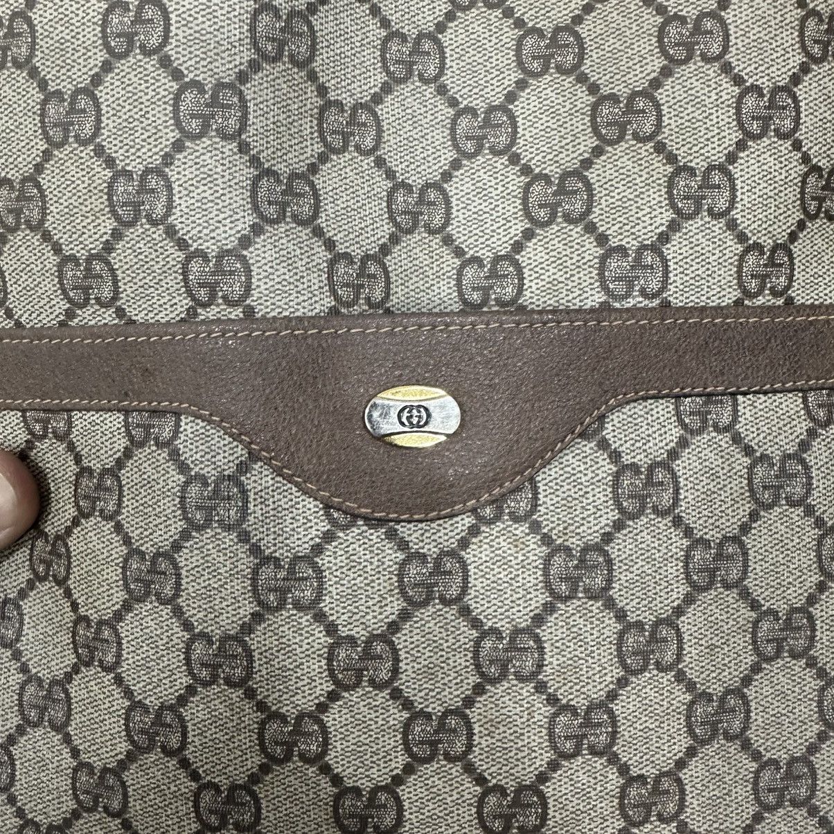Gucci ‼️YES‼️ VINTAGE GUCCI GG SUPREME SHERRY LINE TOTE BAG Size ONE SIZE - 6 Thumbnail