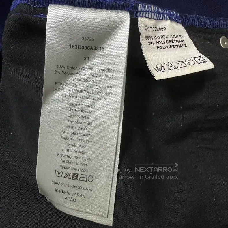 Dior Dior Royal blue jeans Size US 31 - 5 Thumbnail