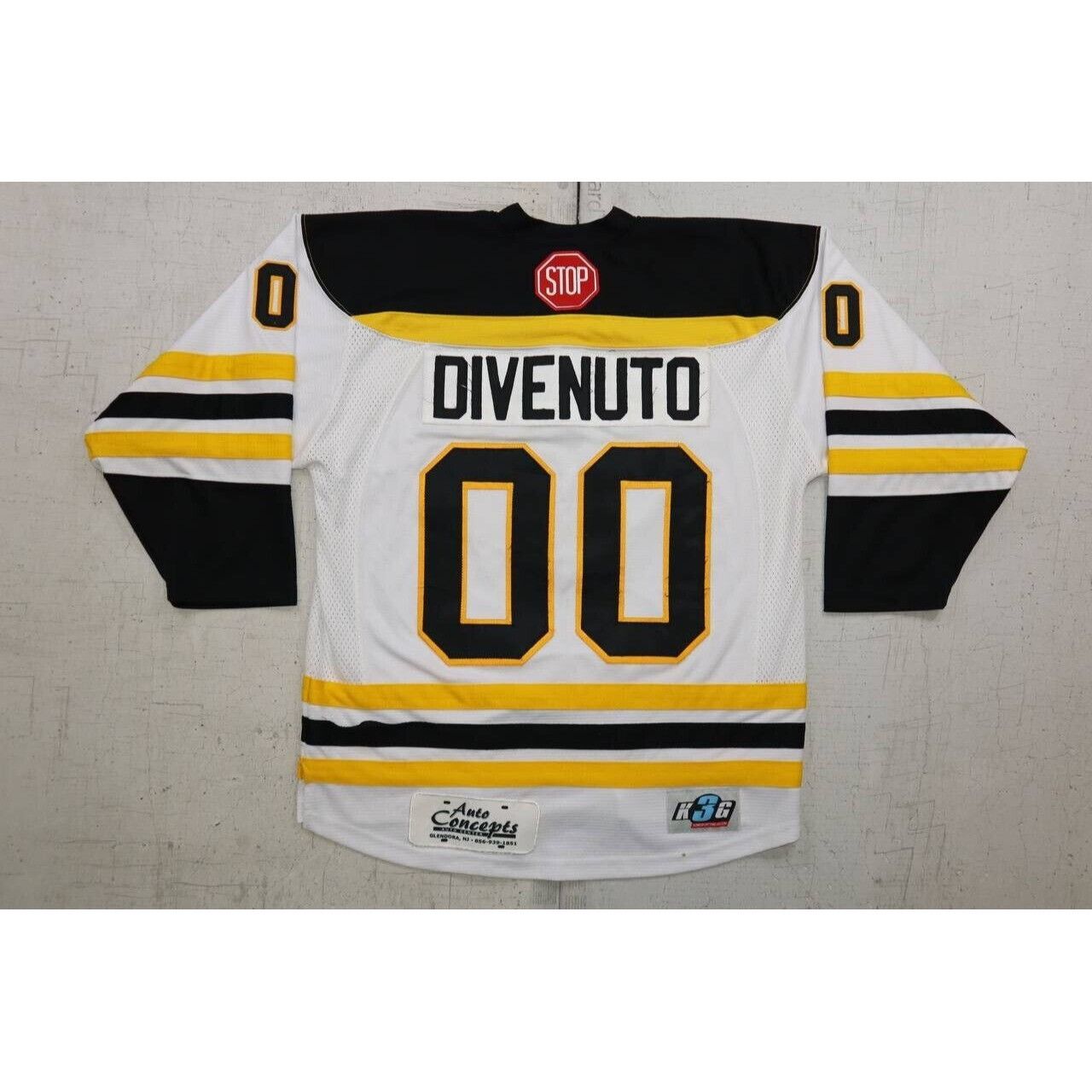 Vintage Vintage South Jersey Bruins Divenuto #00 White Size Small Size US S / EU 44-46 / 1 - 2 Thumbnail