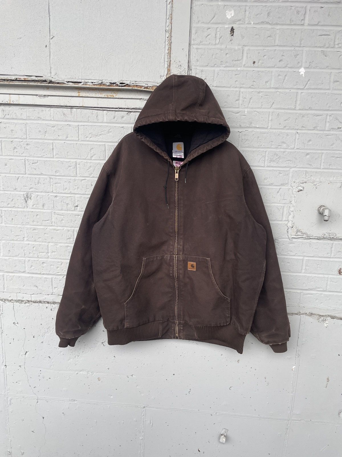 Carhartt Carhartt j130 DKB Hooded Jacket Size US XL / EU 56 / 4 - 2 Thumbnail