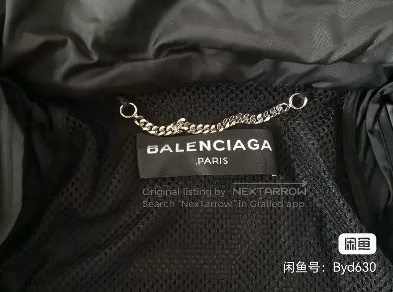 Balenciaga Balenciaga Windbreaker Jacket, Black Size US M / EU 48-50 / 2 - 4 Thumbnail