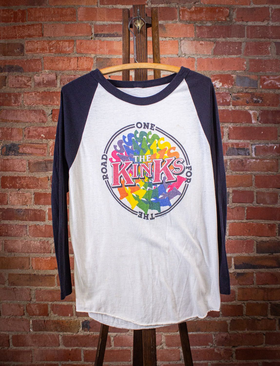 Band Tees × Vintage Vintage The Kinks One More For The Road Concert T Shirt 1980 Size US M / EU 48-50 / 2 - 1 Thumbnail
