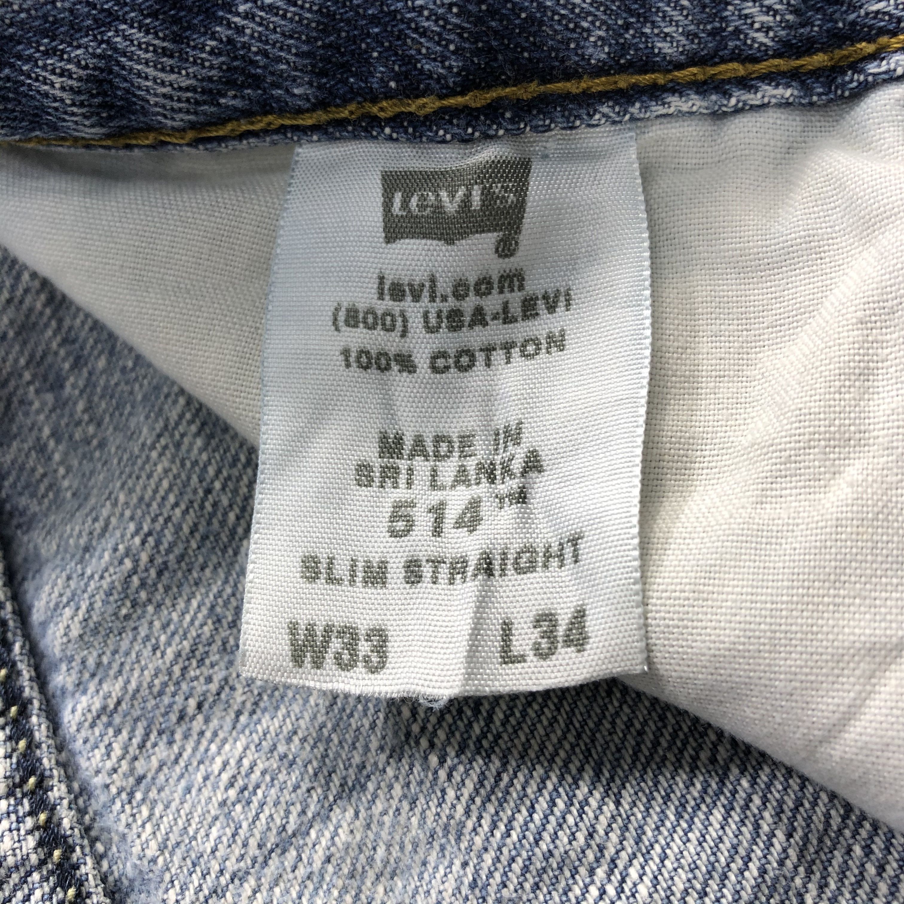 Levi's Vintage Levis 514 Earth Tone Jeans-J2096 Size US 33 - 14 Thumbnail