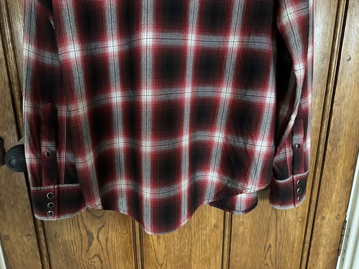 Saint Laurent Paris FW16 Saint Laurent Palladium red black flannel Hedi L Size US L / EU 52-54 / 3 - 18 Thumbnail