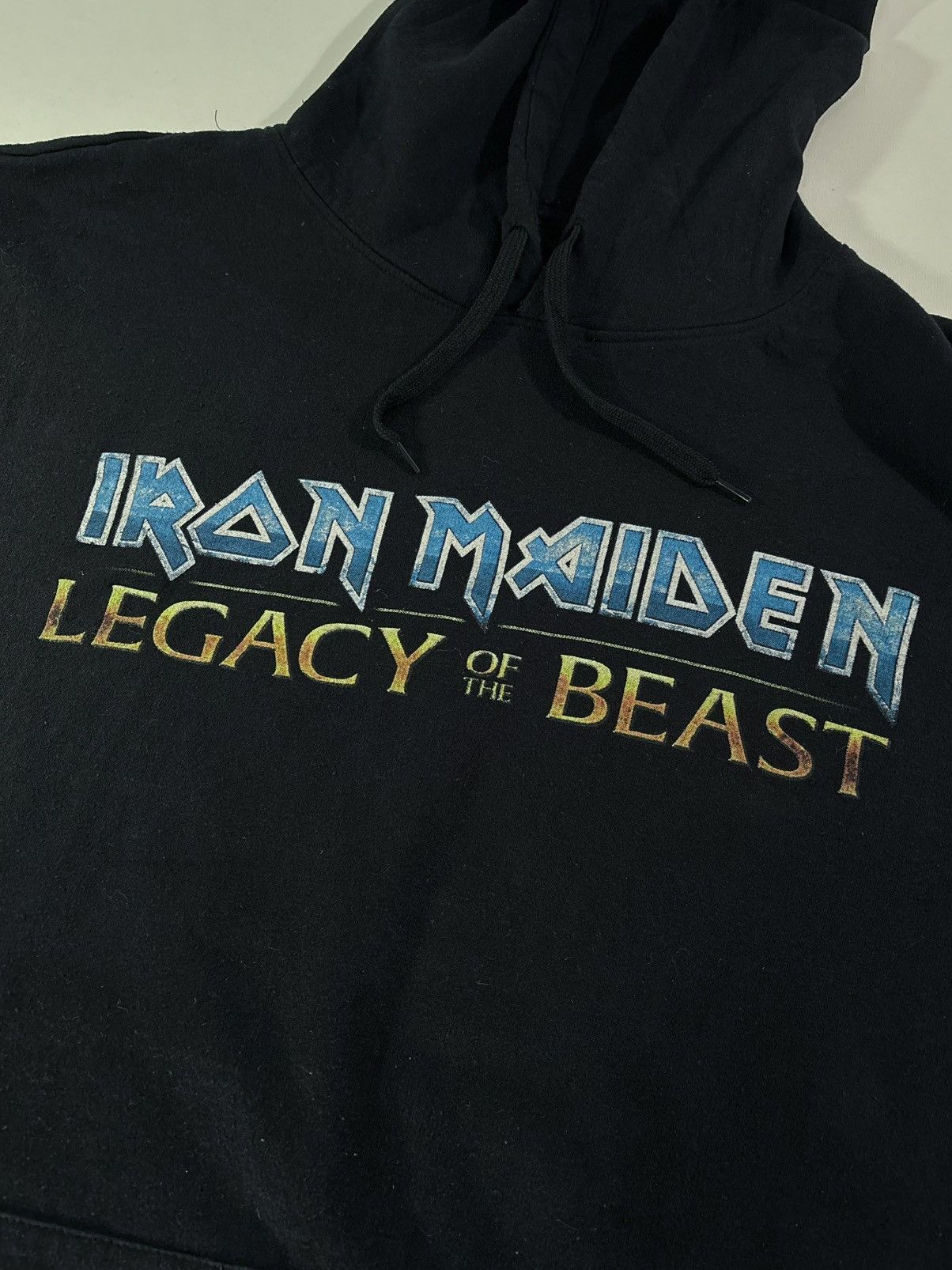 Iron Maiden Iron Maiden Legacy Of The Beast Promo Black LS Hoodie Sz XL Size US XL / EU 56 / 4 - 2 Thumbnail