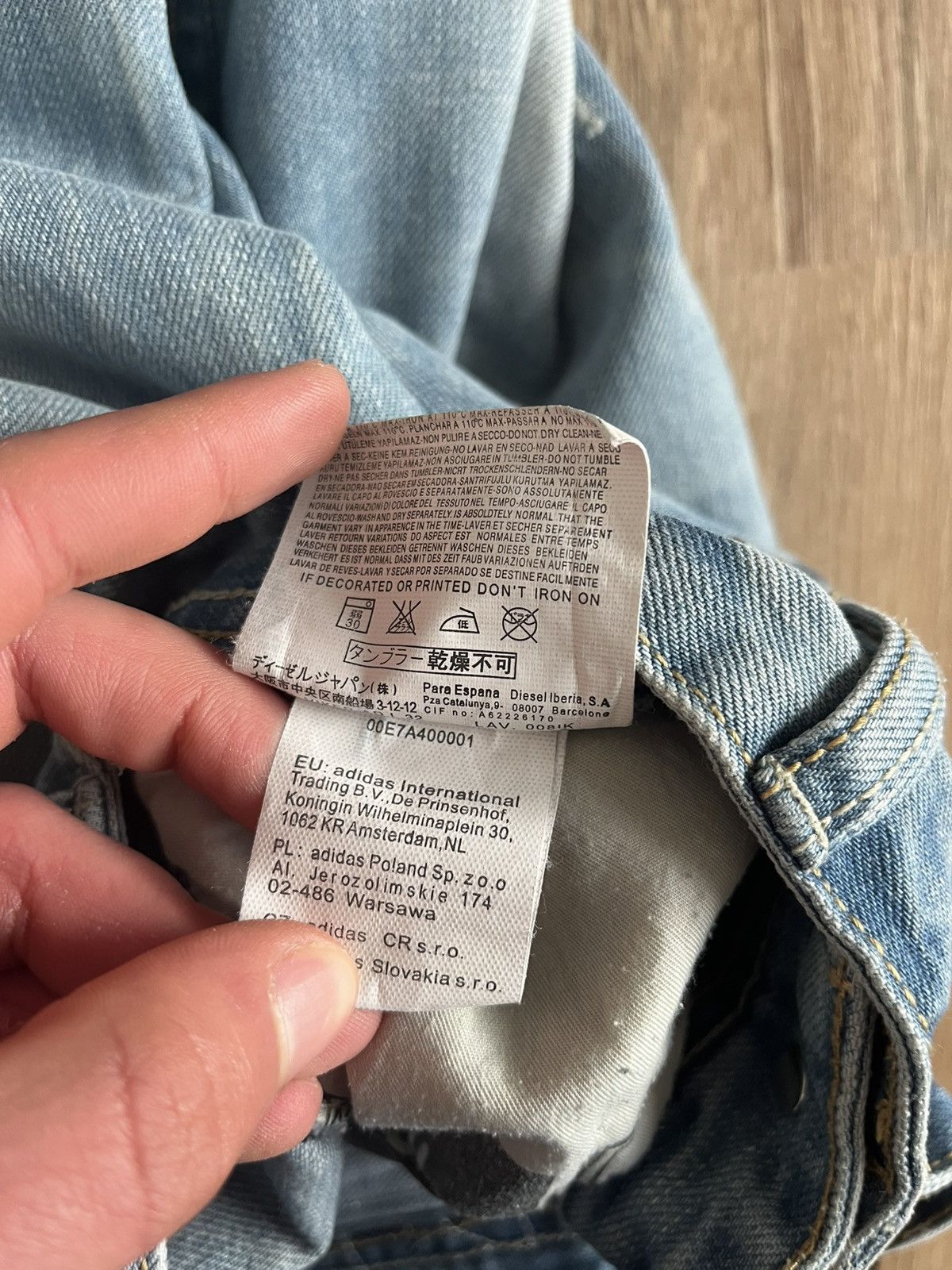 Adidas × Diesel Adidas x diesel very rare jorts archive swag designer y2k Size US 32 / EU 48 - 9 Thumbnail