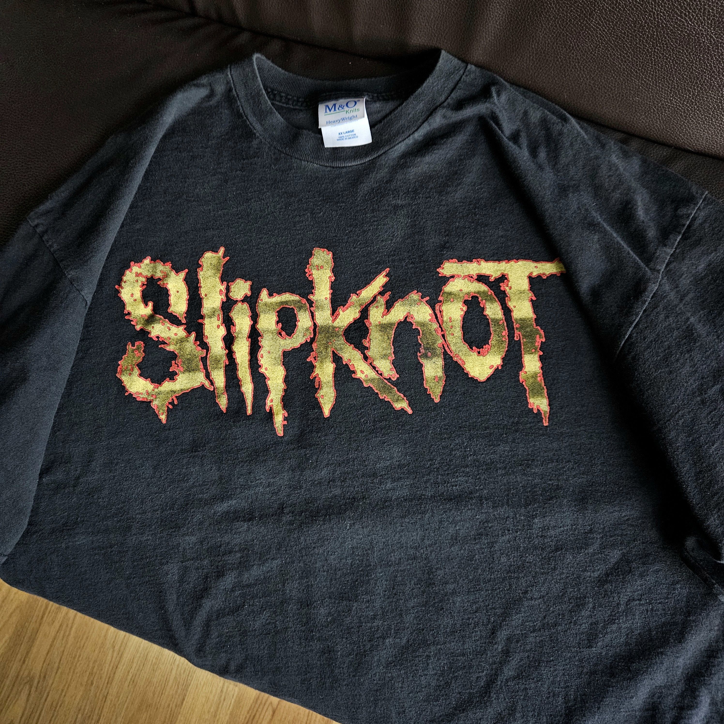 Band Tees Slipknot Cut Your Throat And Keep Walking Vintage Shirt Size US XXL / EU 58 / 5 - 1 Thumbnail