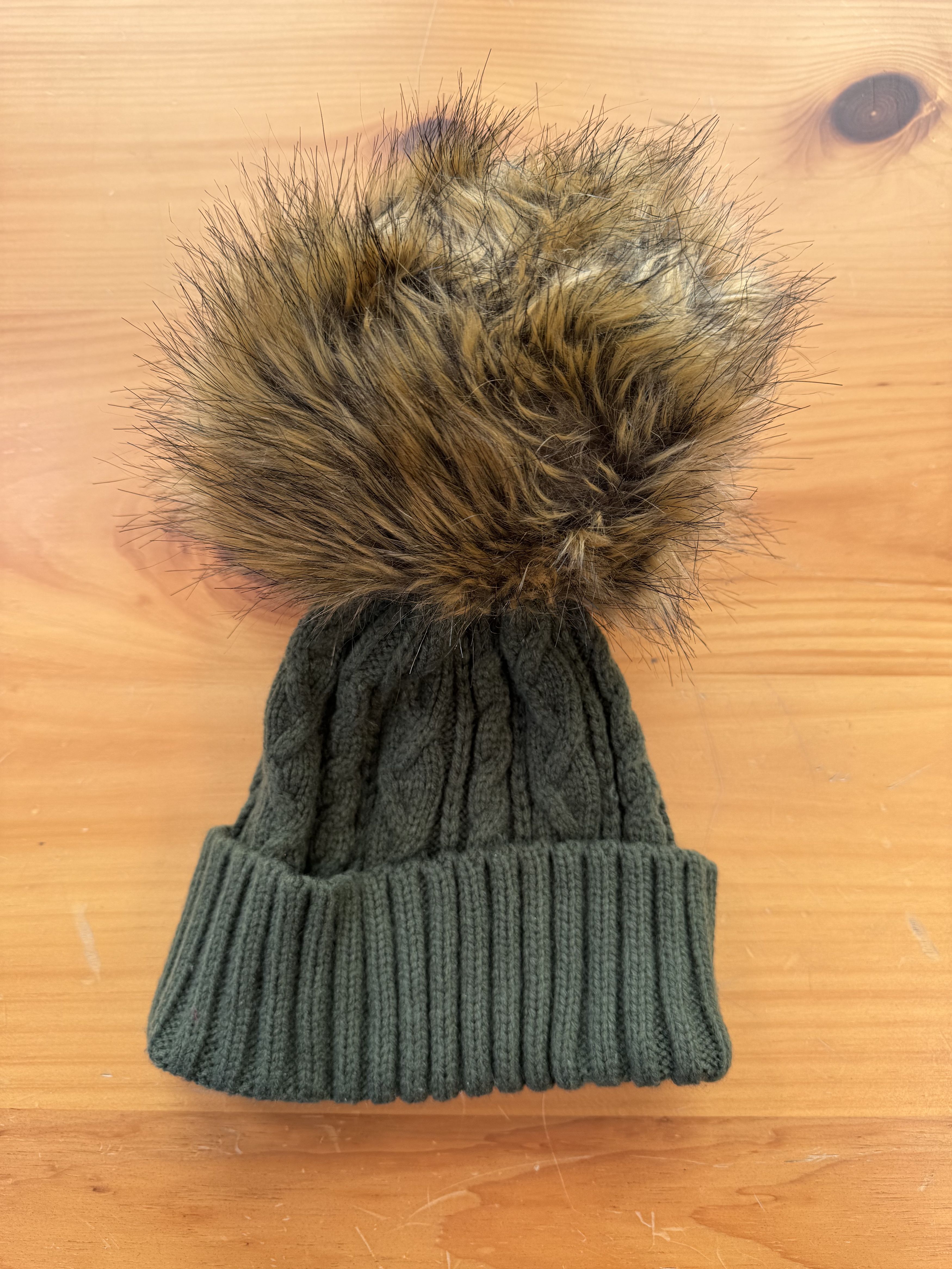 Sacai × The North Face Rare Unique Sacai north face oversized fur ball beanie Size ONE SIZE - 5 Thumbnail