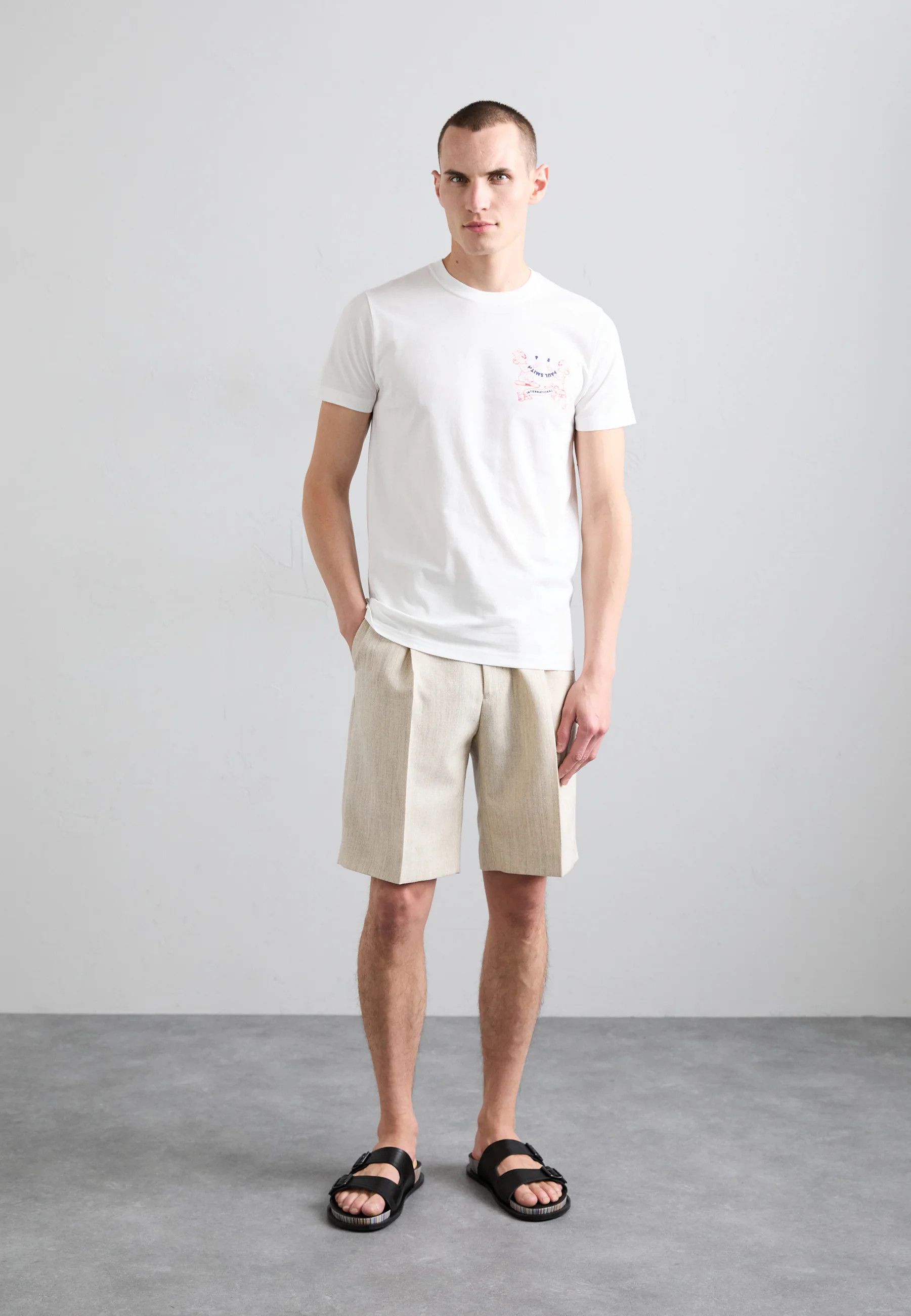 Paul Smith PS Paul Smith International Chipmunk White Circle Graphic Size US M / EU 48-50 / 2 - 5 Thumbnail
