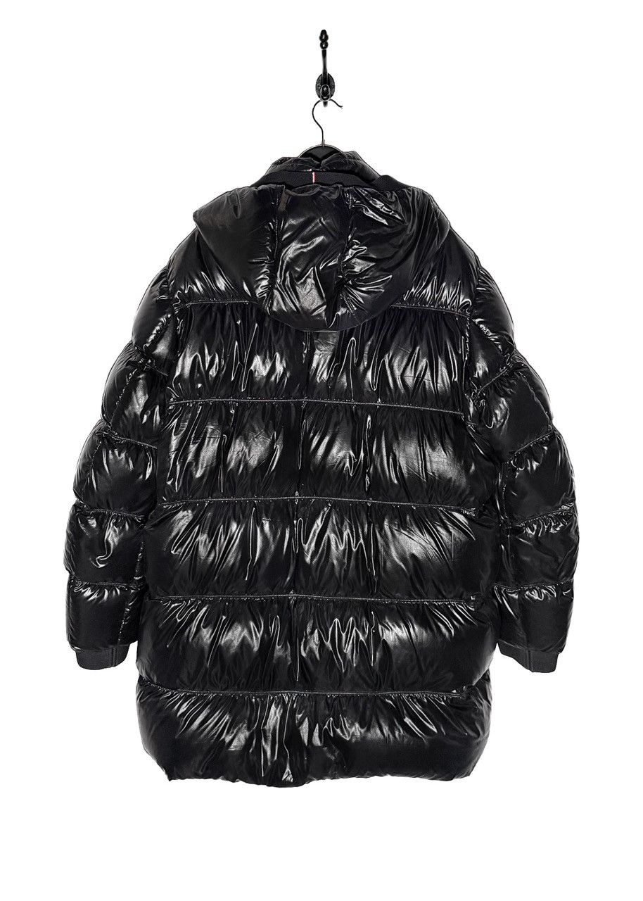 Moncler Moncler Black Glossy Pablof Long Down Hooded Parka Jacket Size US XXL / EU 58 / 5 - 5 Thumbnail