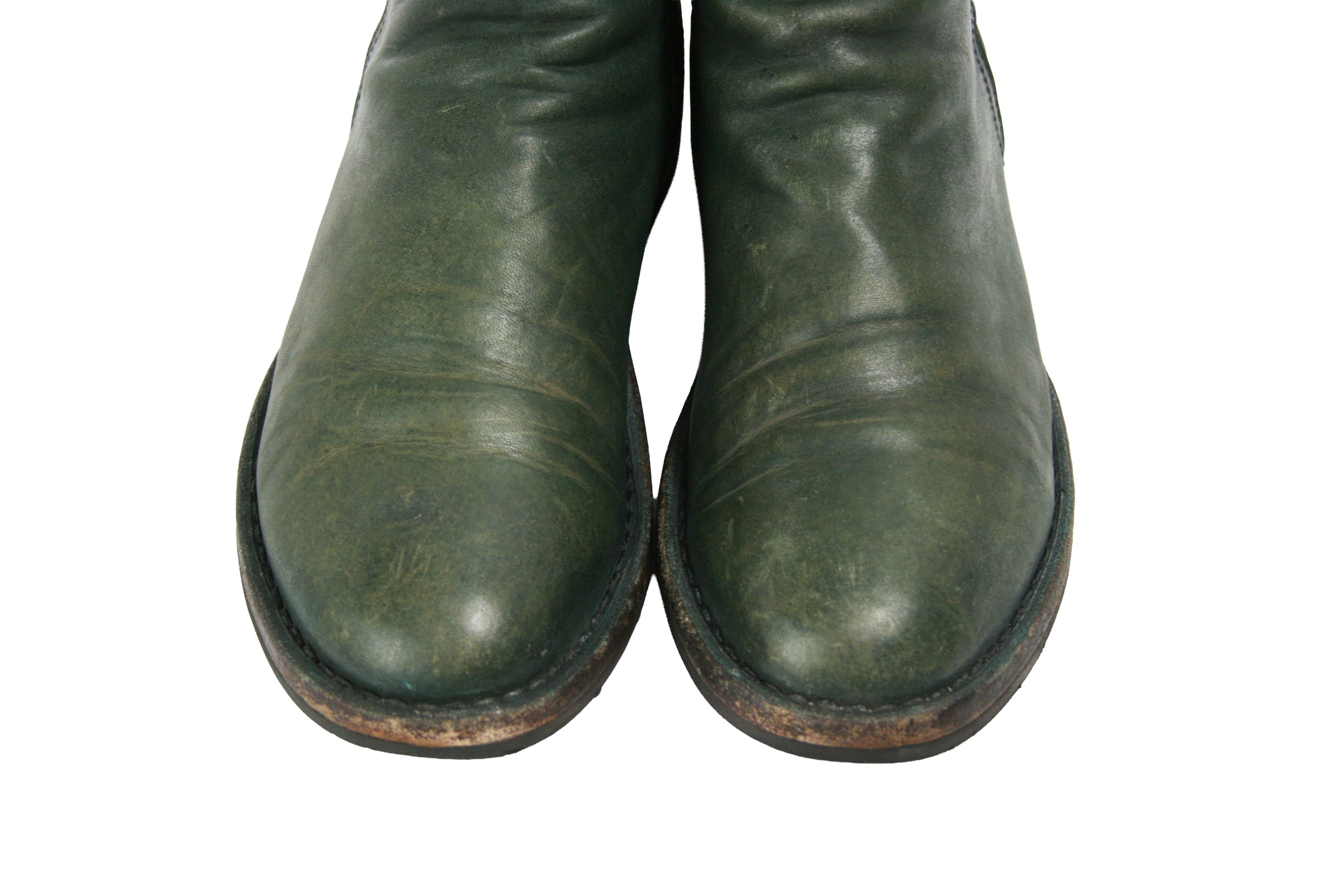 MoMA Avant Garde Biker Back Zip Grunge Boots Size US 9 / IT 39 - 8 Thumbnail