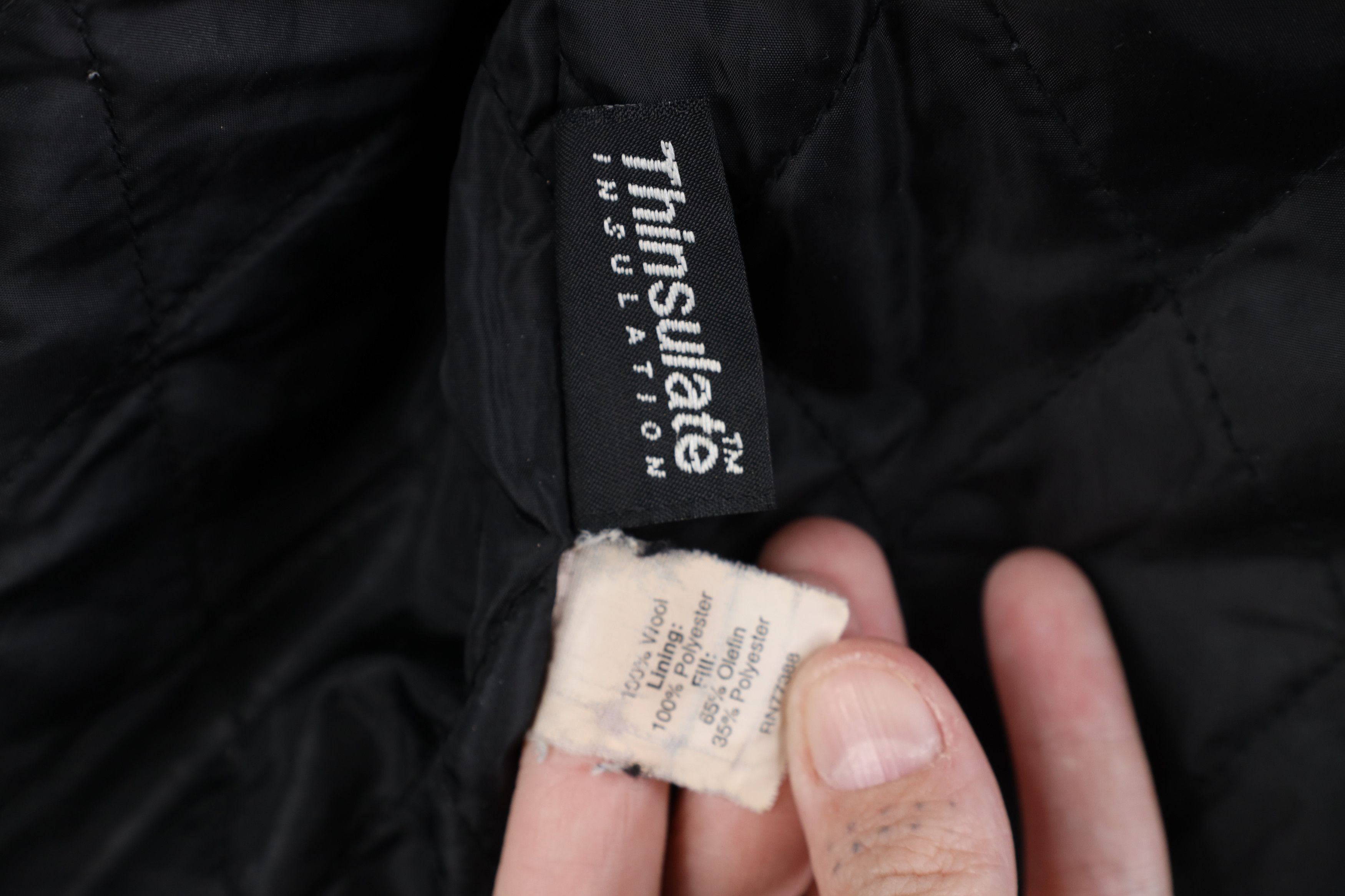 J.Crew J Crew Quilt Lined Wool University Jacket Coat Black Size US L / EU 52-54 / 3 - 11 Thumbnail