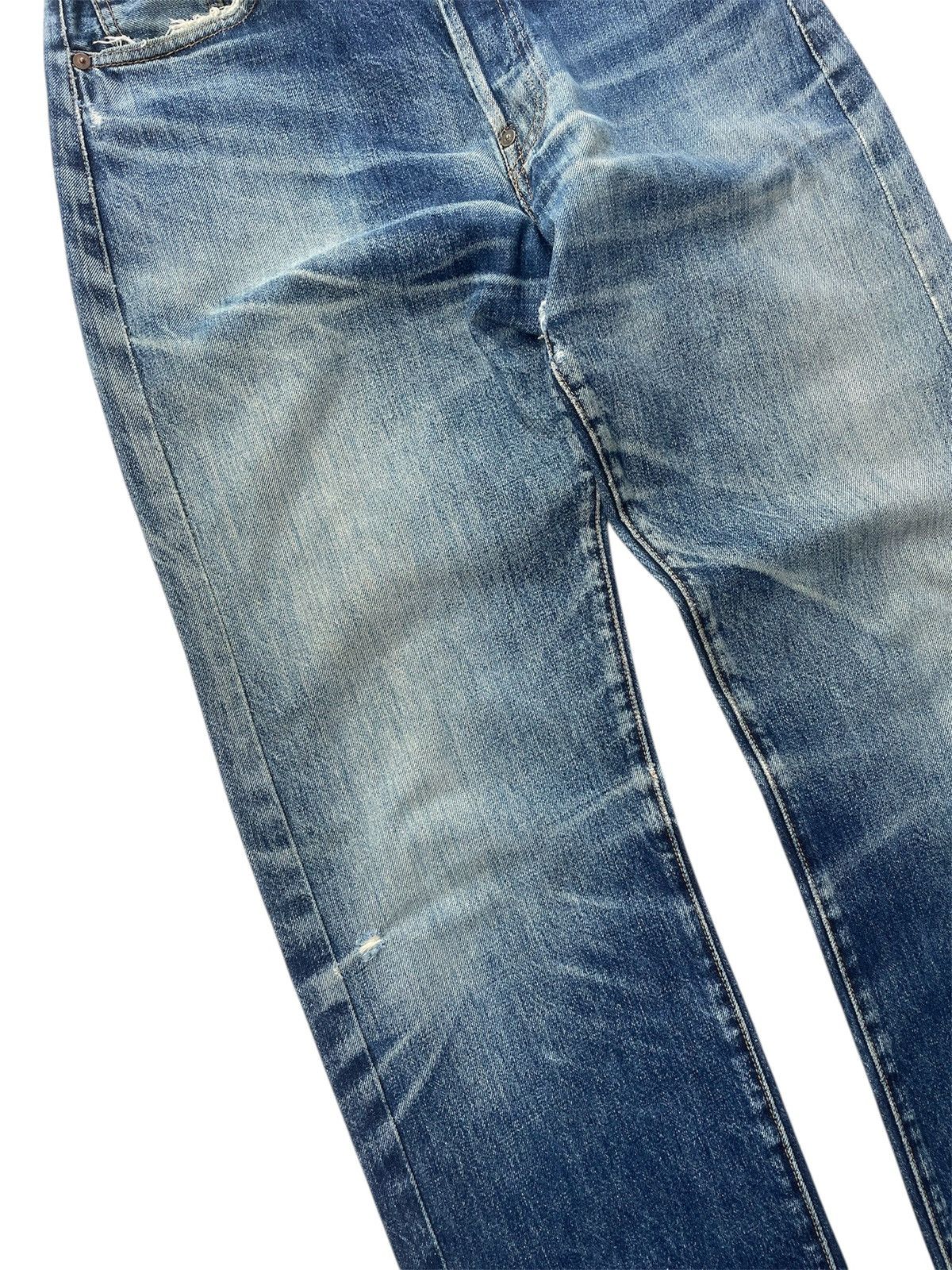 Levi's Rare Levi’s Vintage Clothing (LVC) 201XX Cinch-Back Jeans Size US 31 - 4 Thumbnail