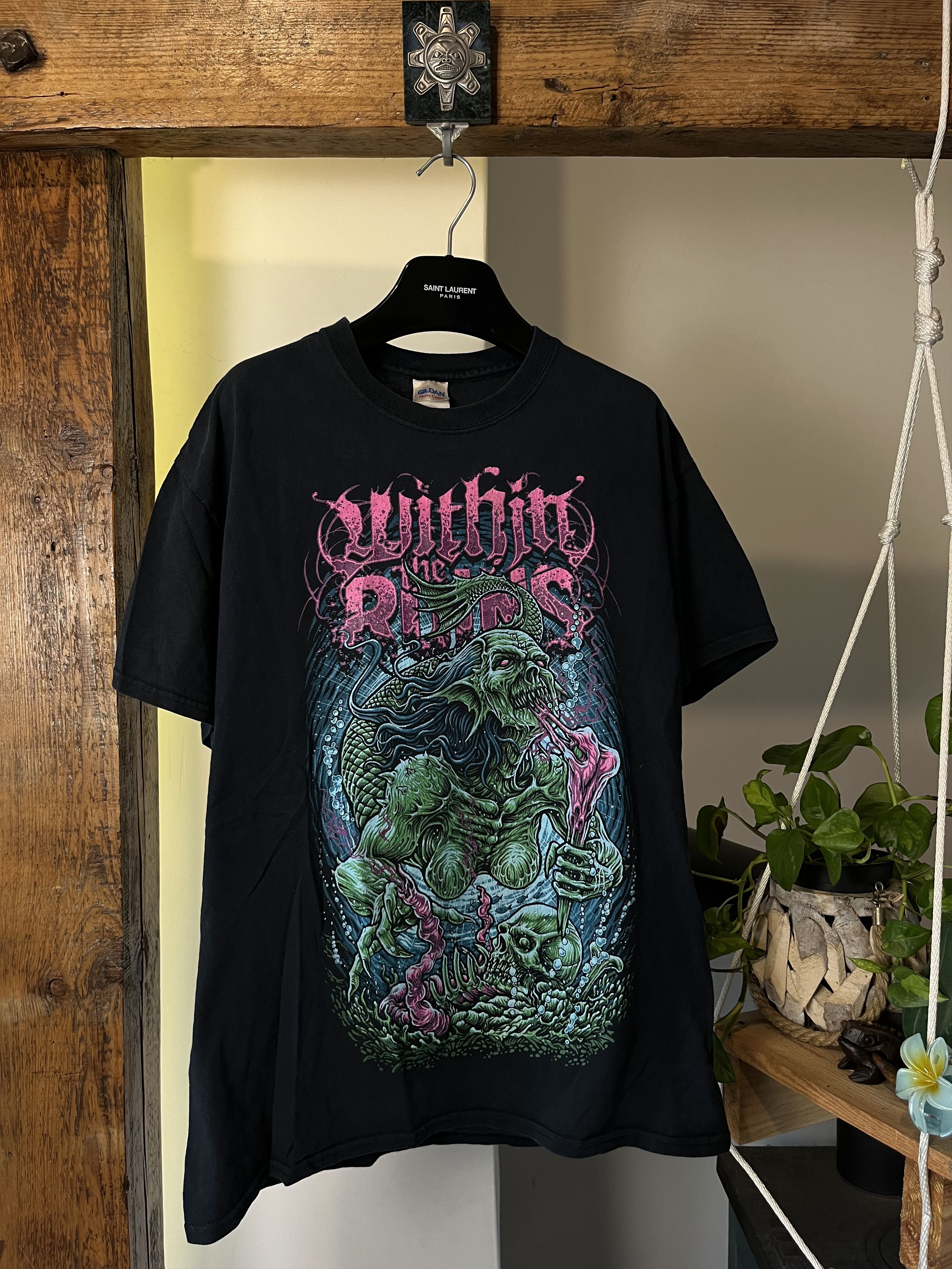 Band Tees × Vintage Within The Ruins USA Metalcore Band Rock Metal Death Size US L / EU 52-54 / 3 - 1 Thumbnail