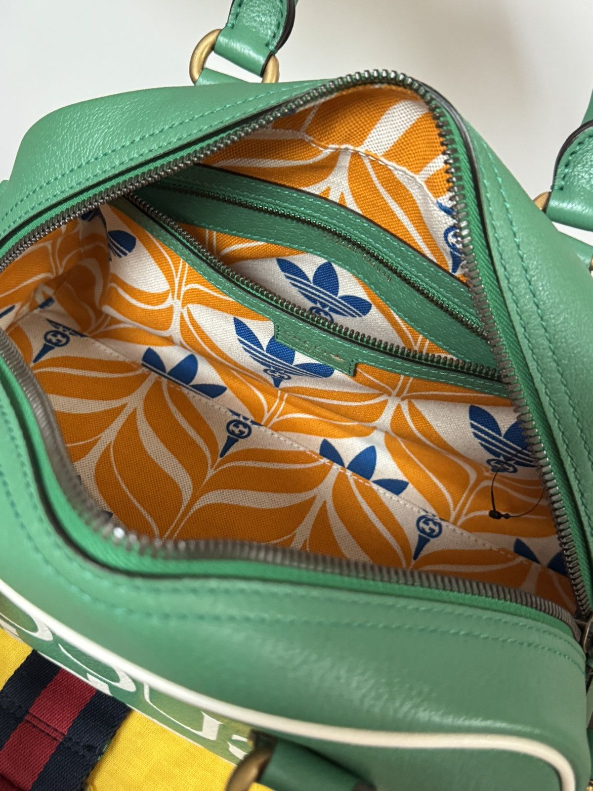 Adidas × Gucci Adidas x Gucci Medium Duffle Bag Size ONE SIZE - 4 Thumbnail