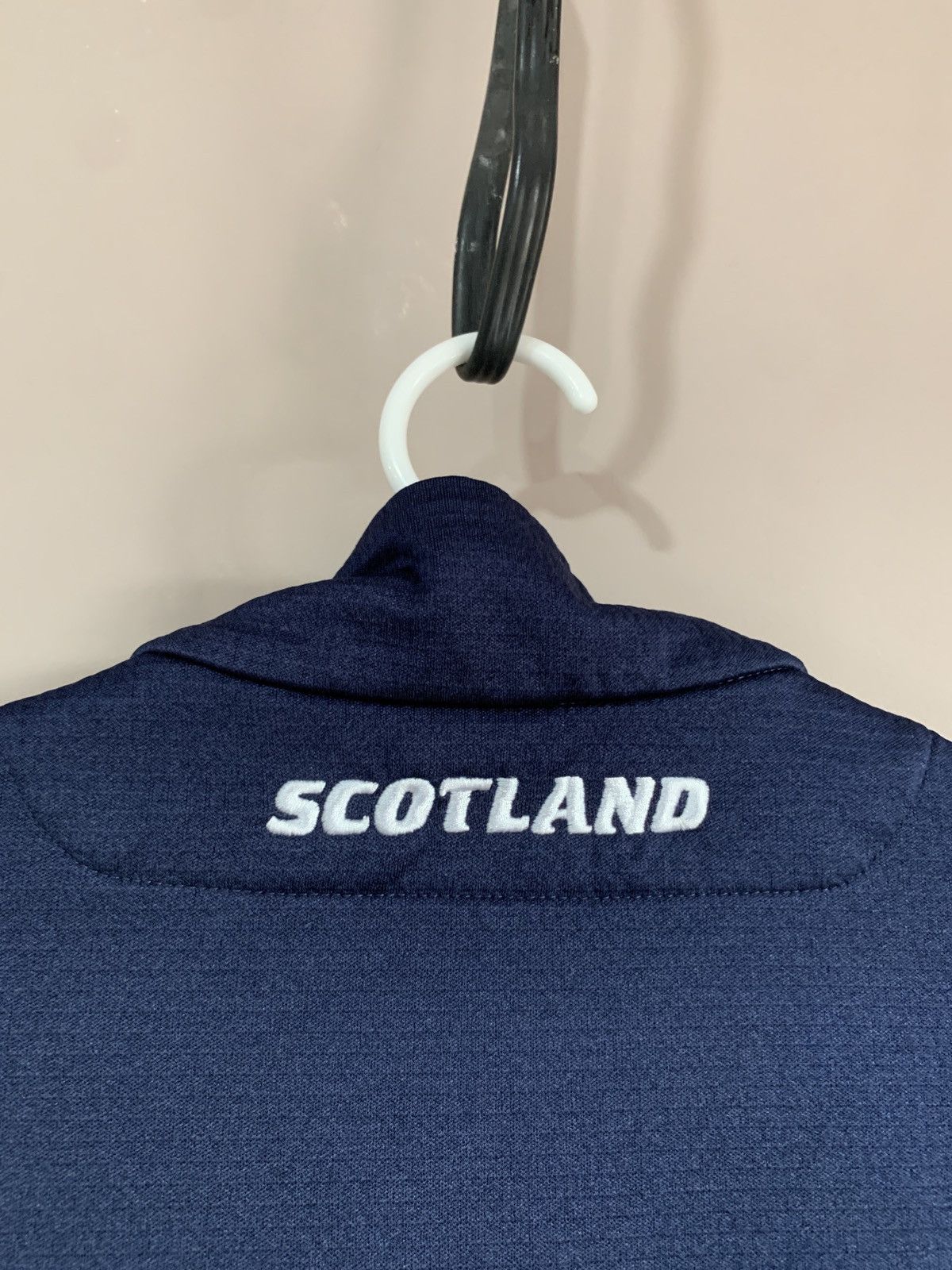 Macron Scotland 1/3 Zip Training Rugby Union Sweatshirt Macron XXL Size US XXL / EU 58 / 5 - 9 Thumbnail